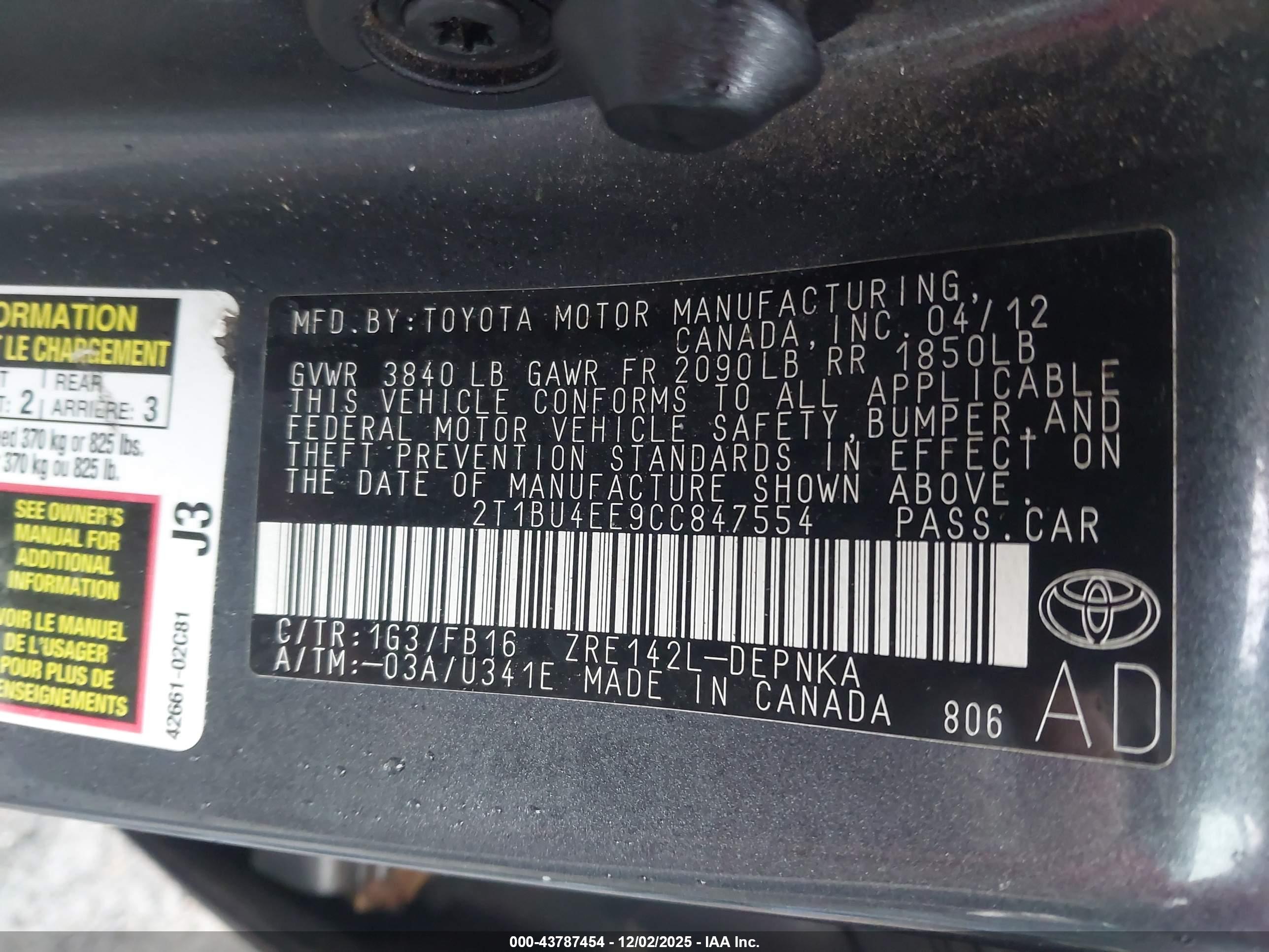 TOYOTA COROLLA image 9