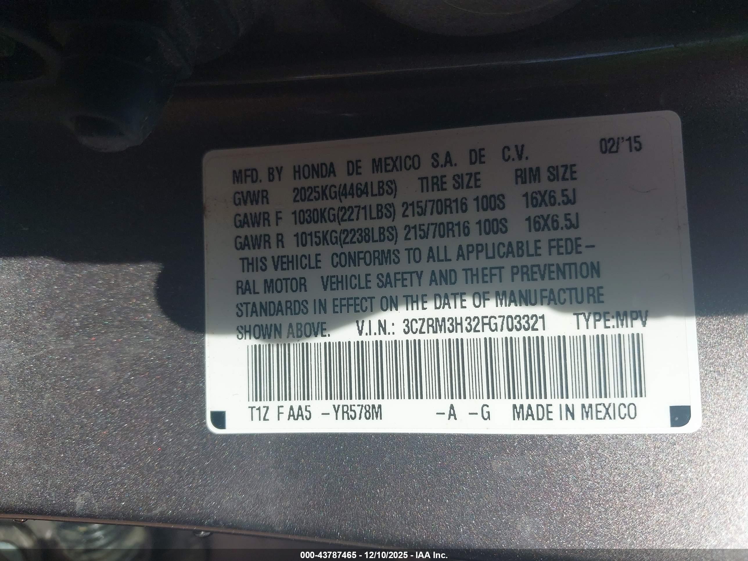 HONDA CR-V image 9