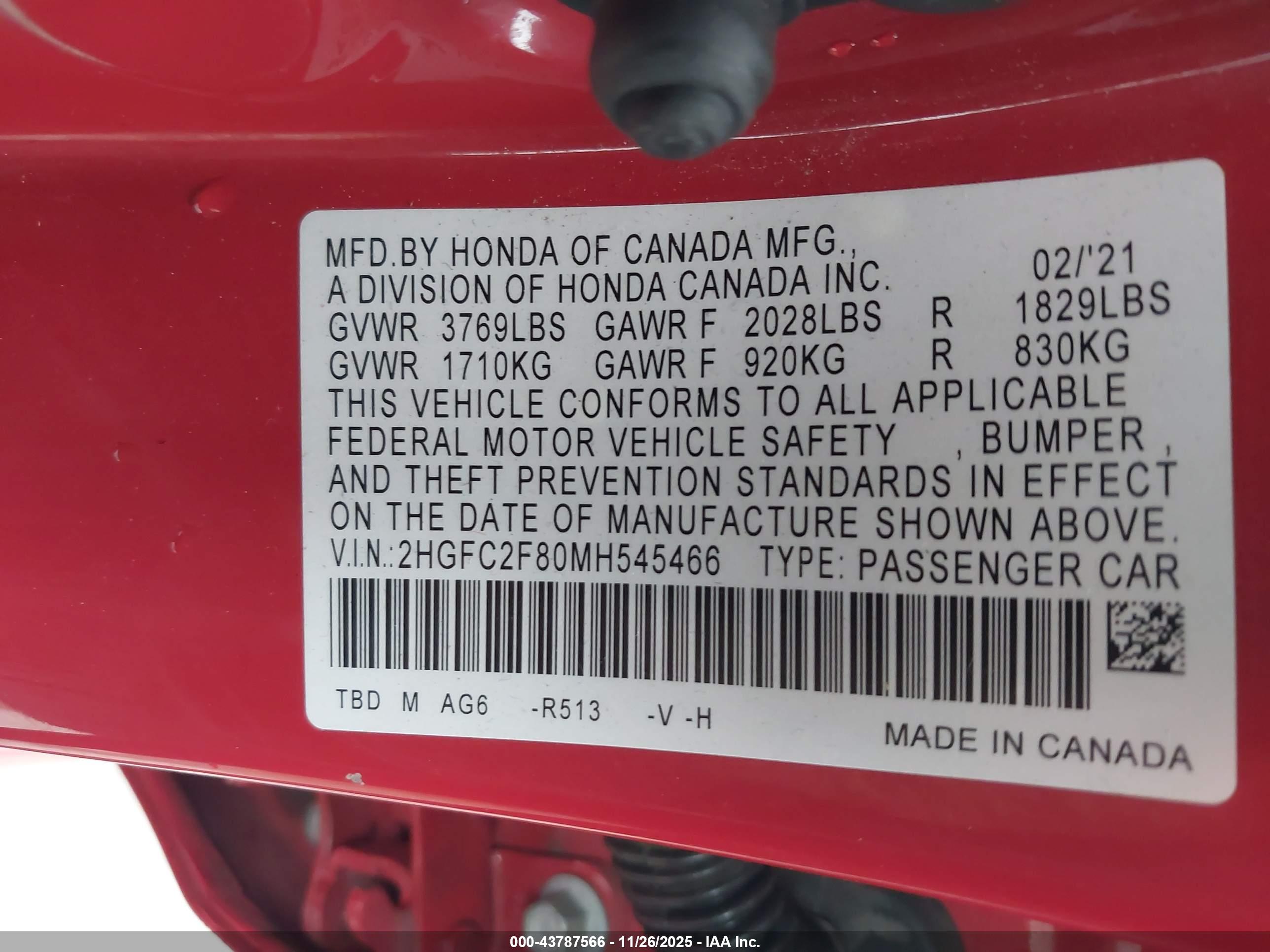 HONDA CIVIC image 9