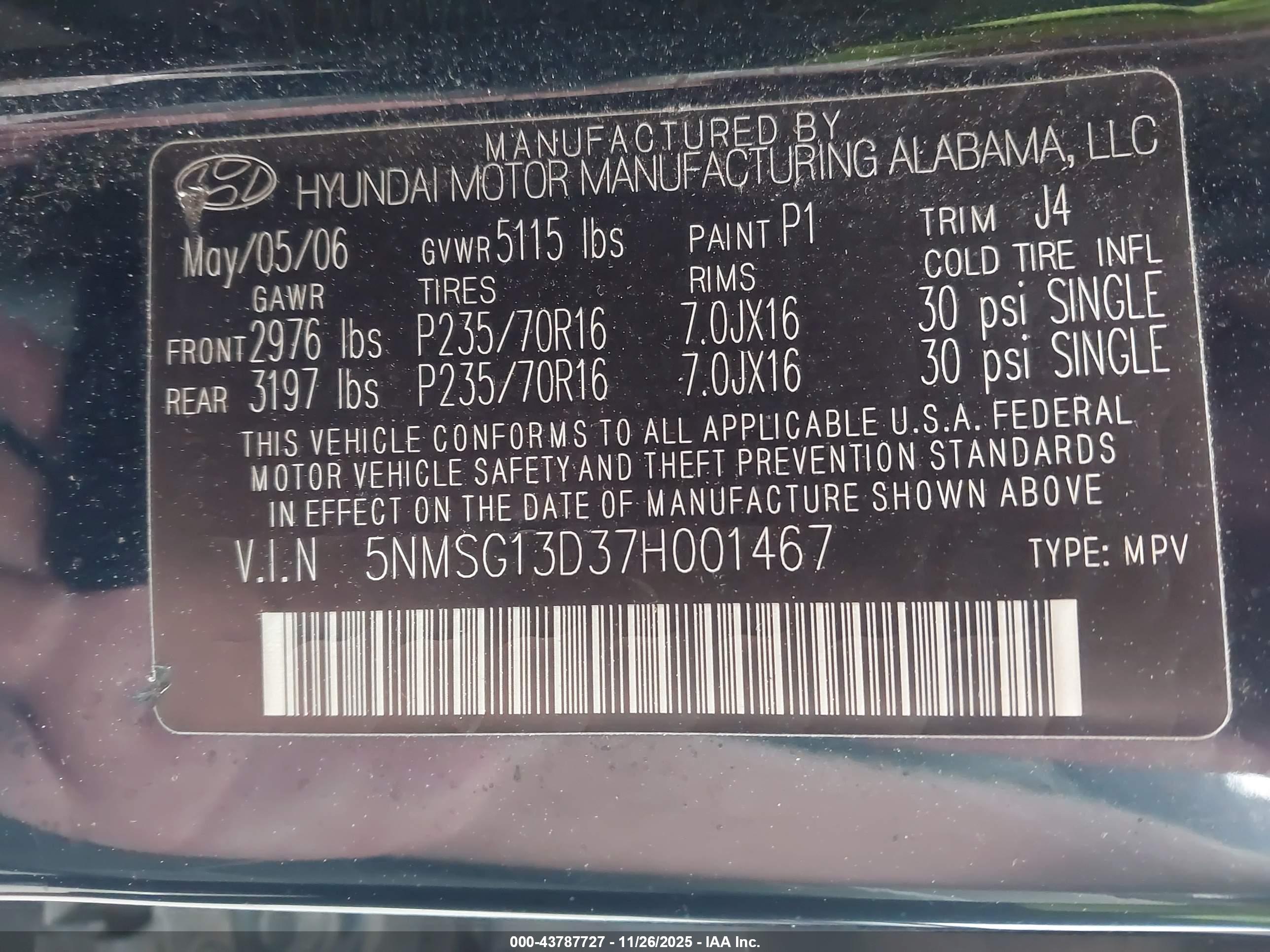 HYUNDAI SANTA image 9