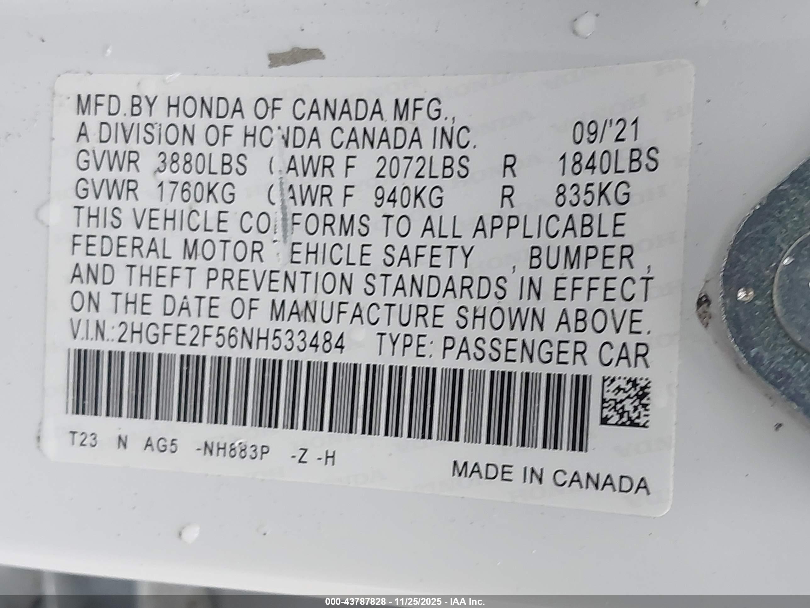 HONDA CIVIC image 9