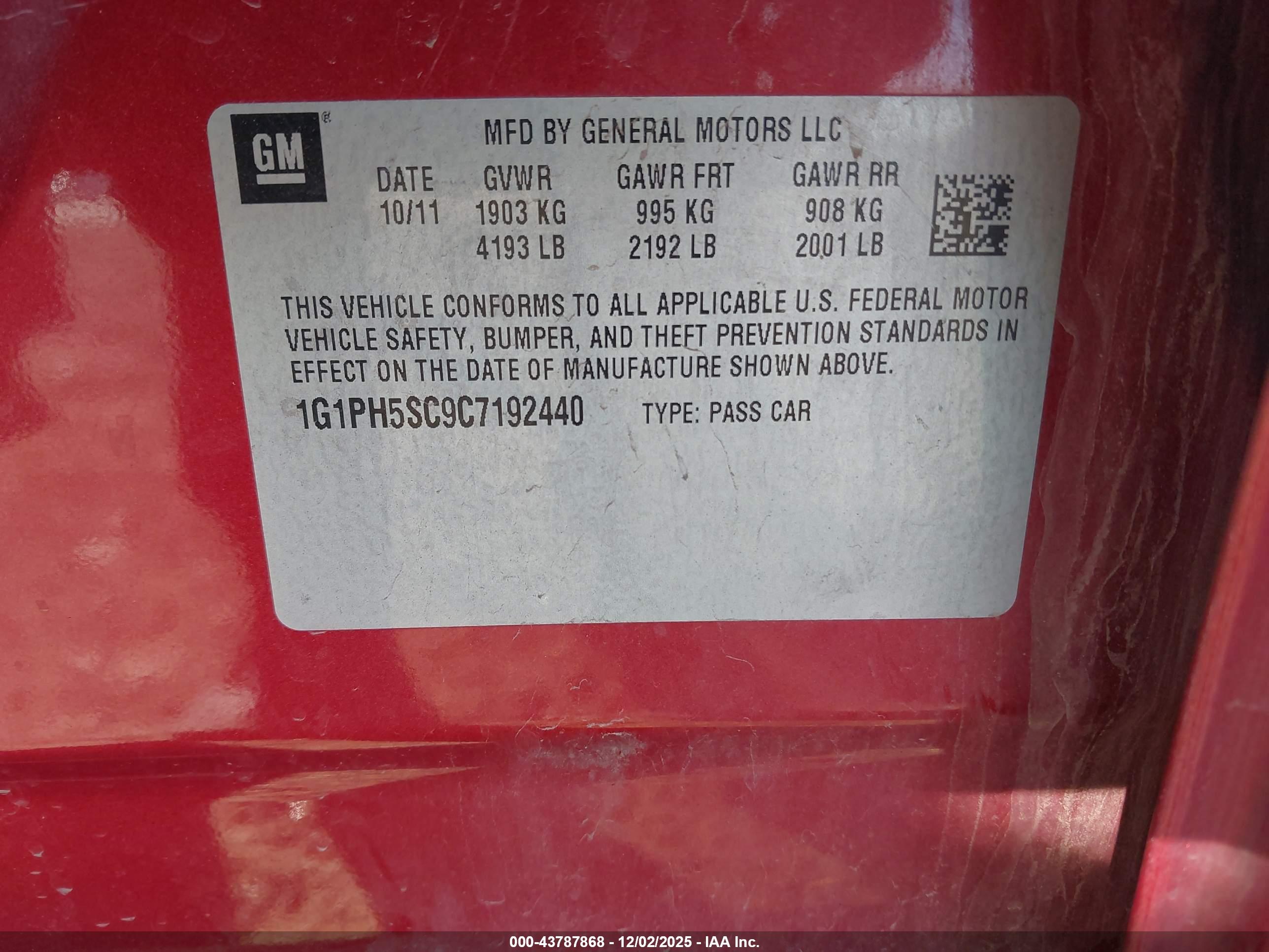 CHEVROLET CRUZE image 9