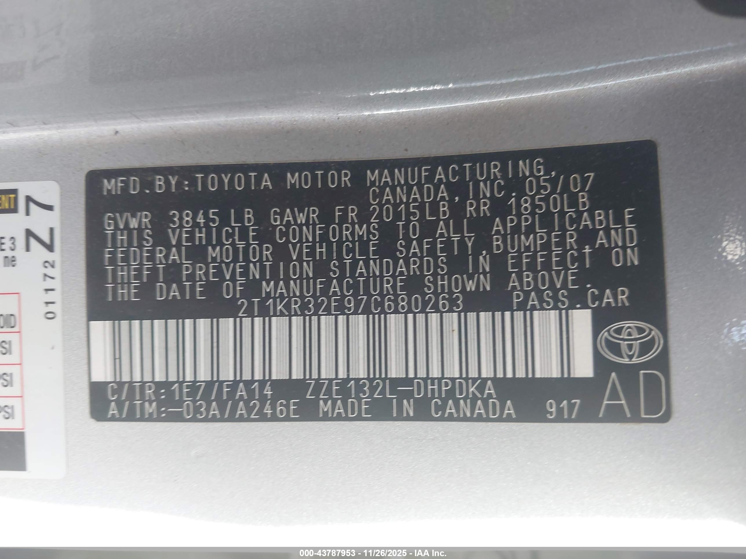 TOYOTA MATRIX image 9