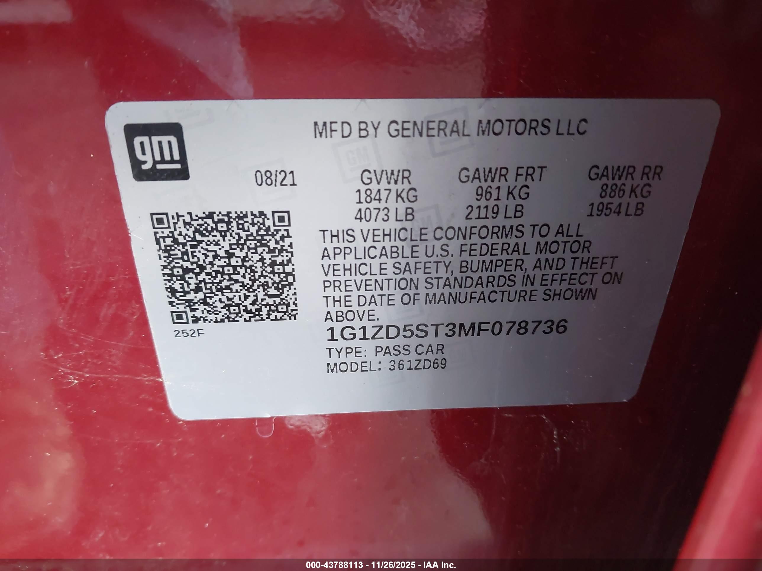CHEVROLET MALIBU image 9