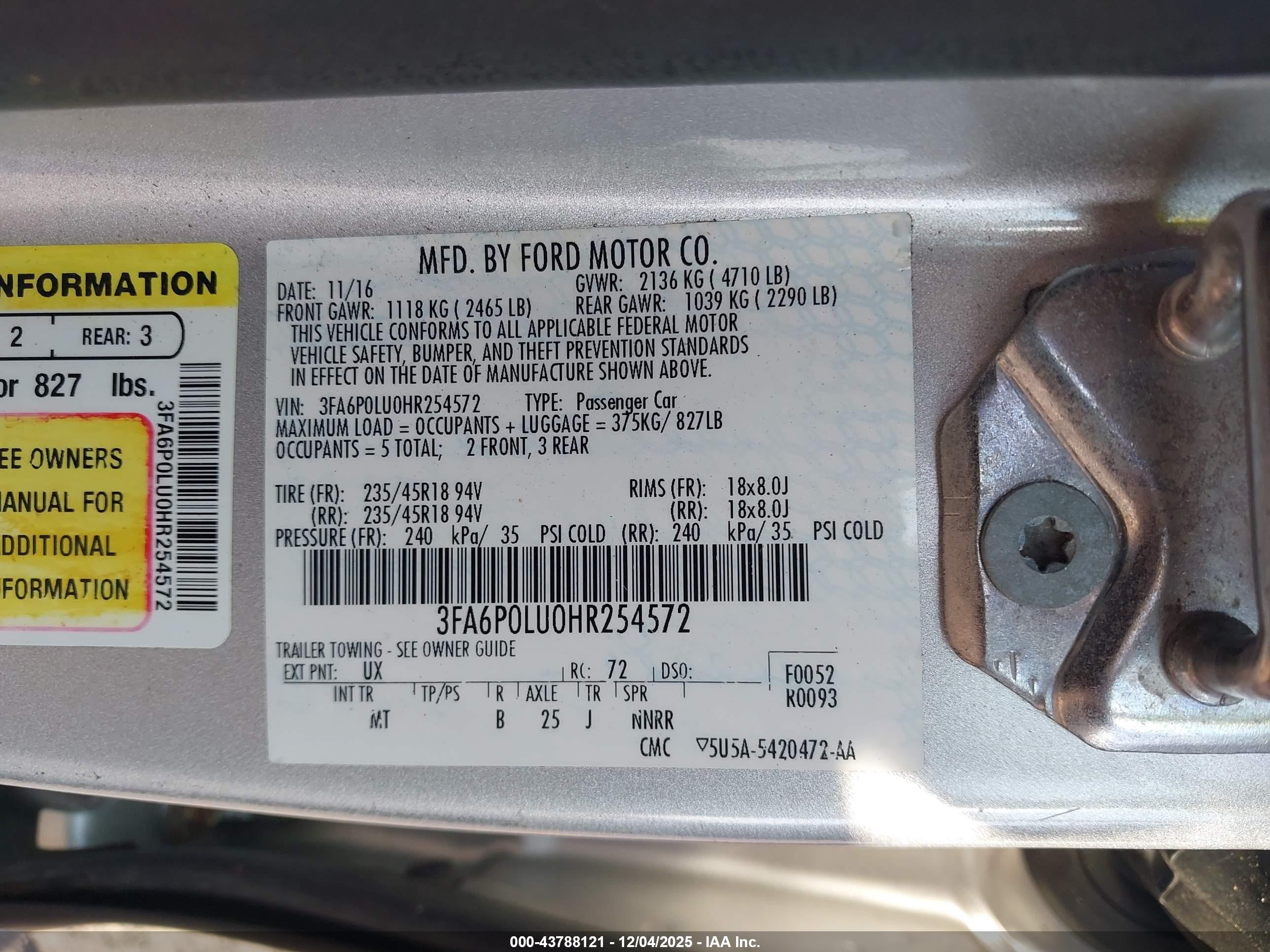 FORD FUSION image 9