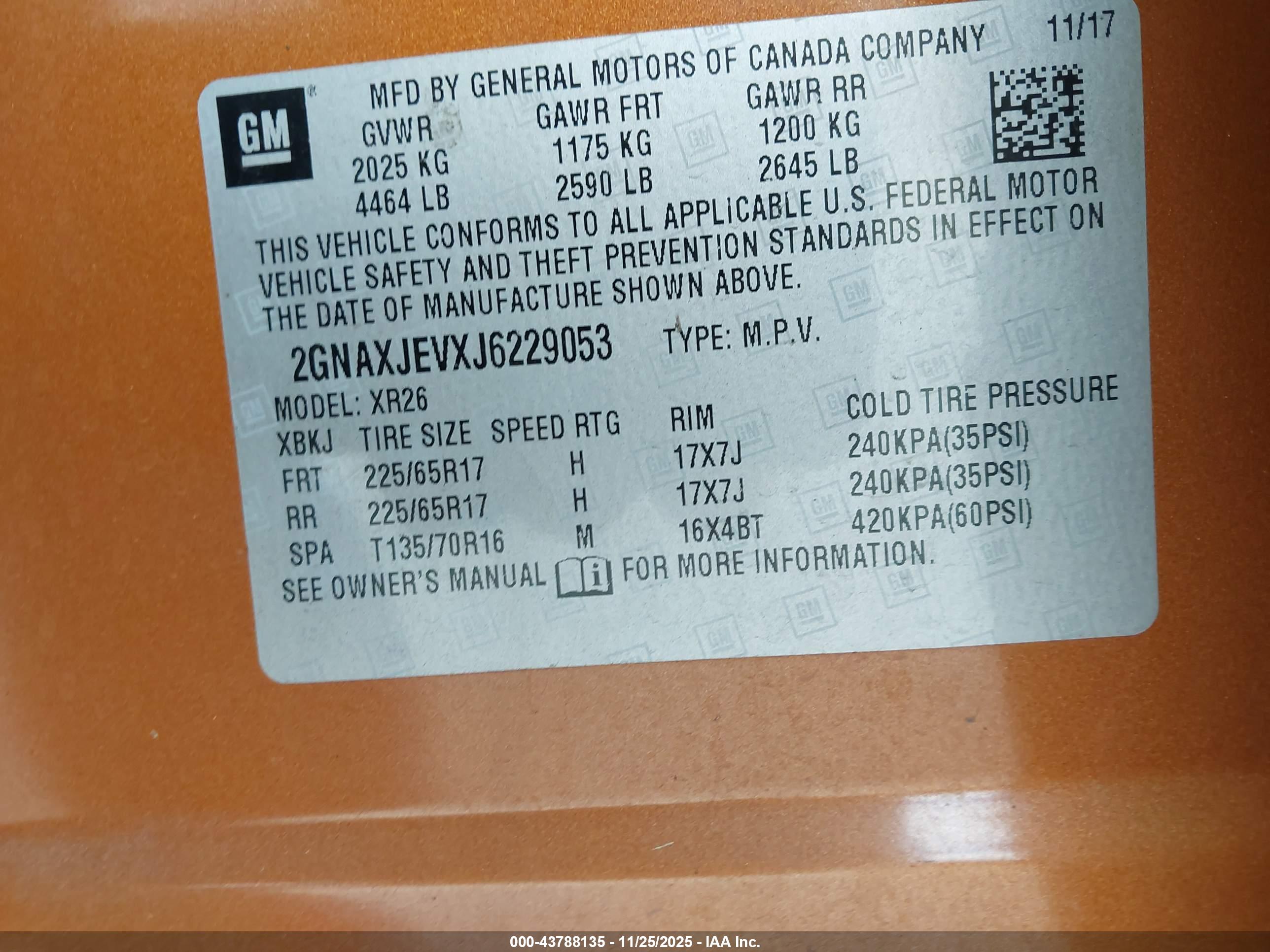 CHEVROLET EQUINOX image 9