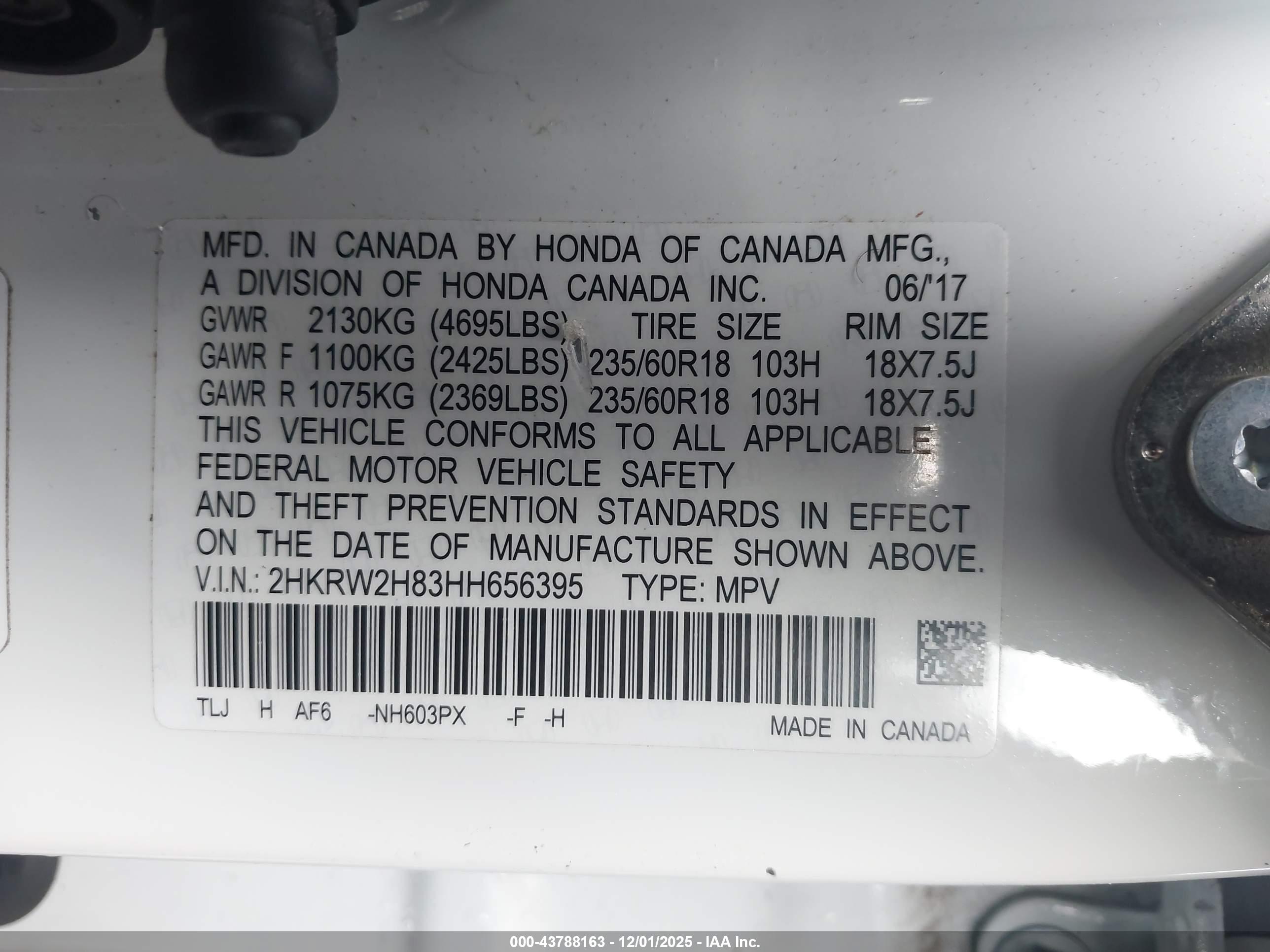 HONDA CR-V image 9