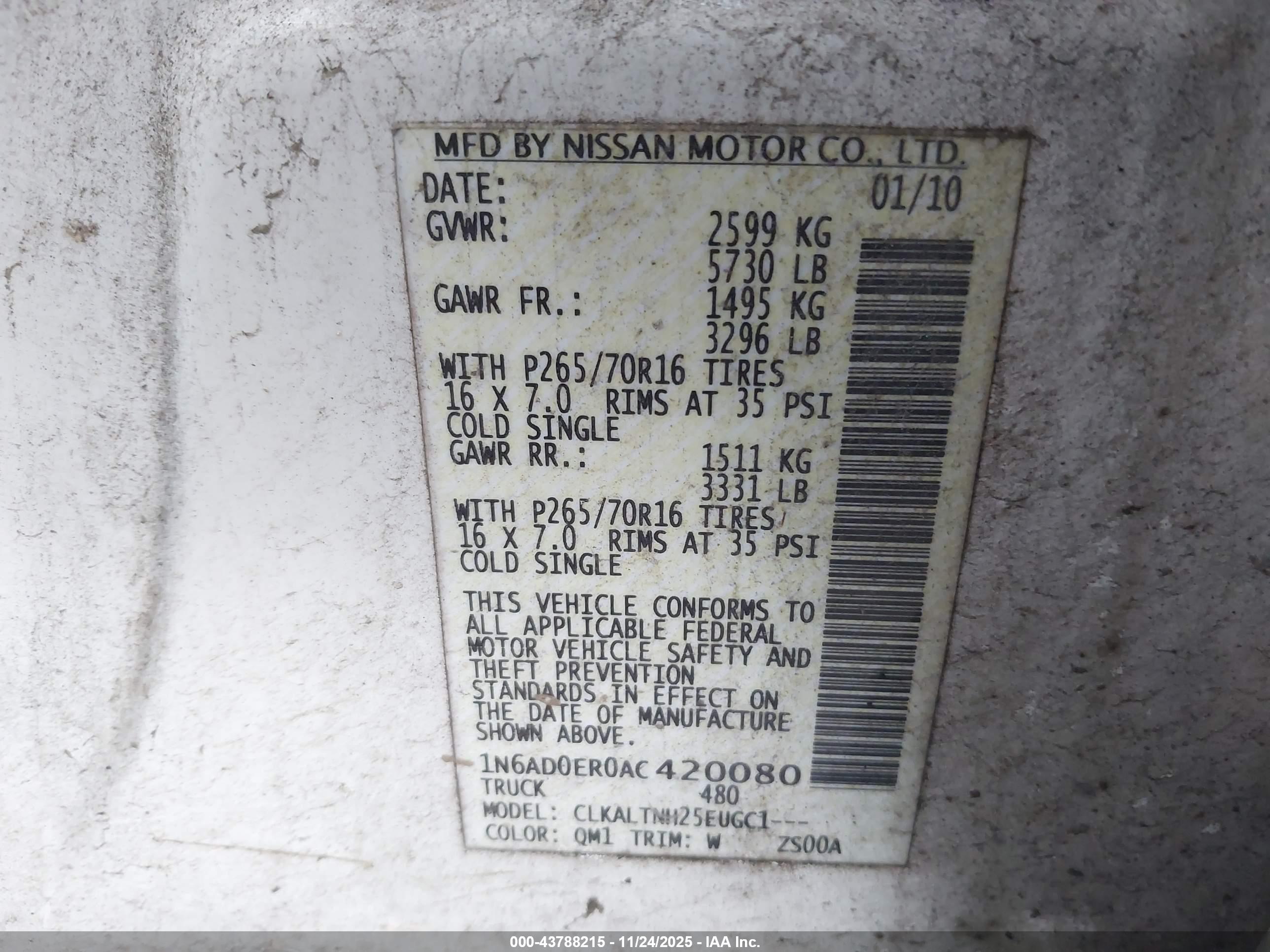 NISSAN FRONTIER image 9