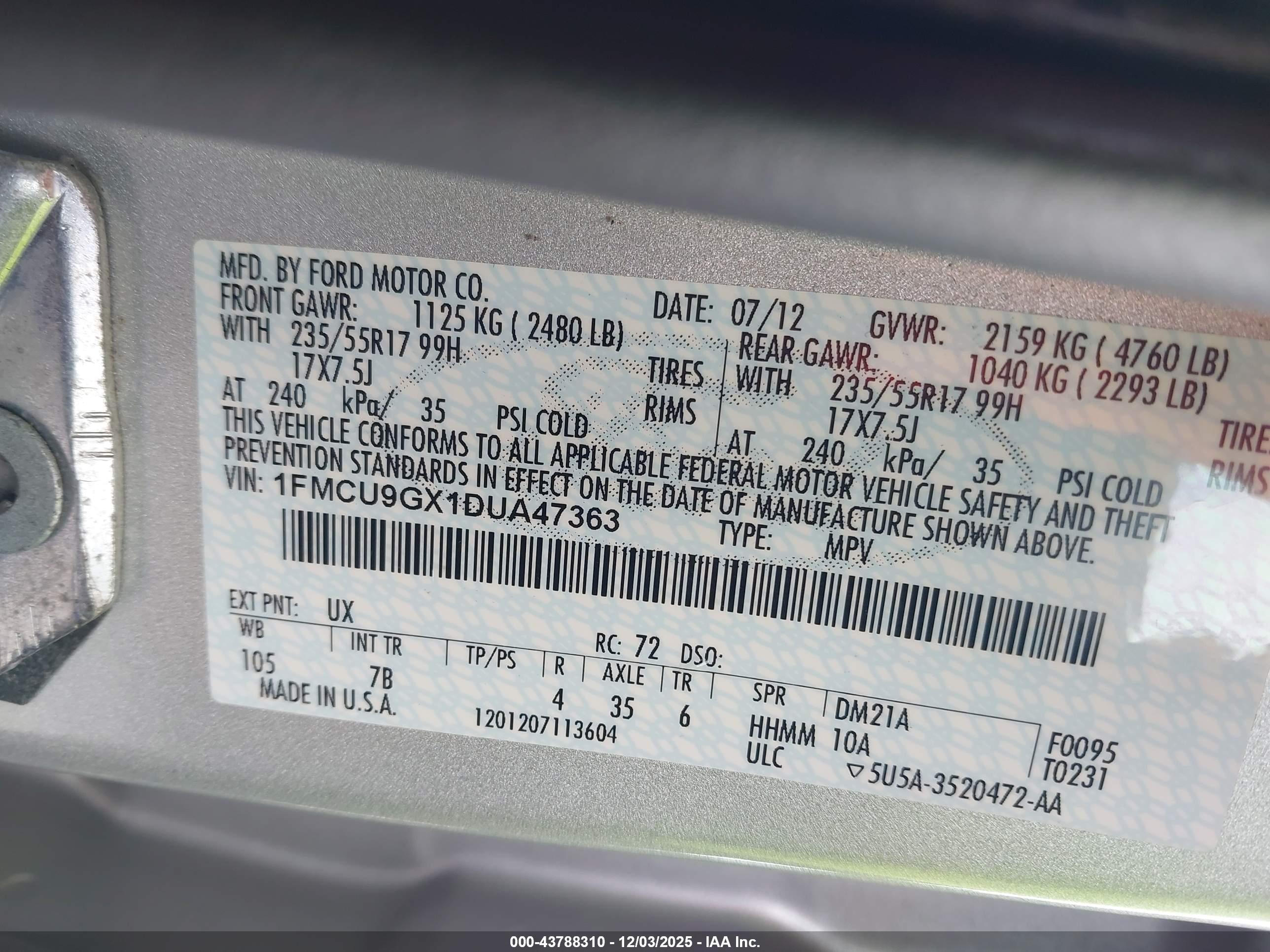 FORD ESCAPE image 9