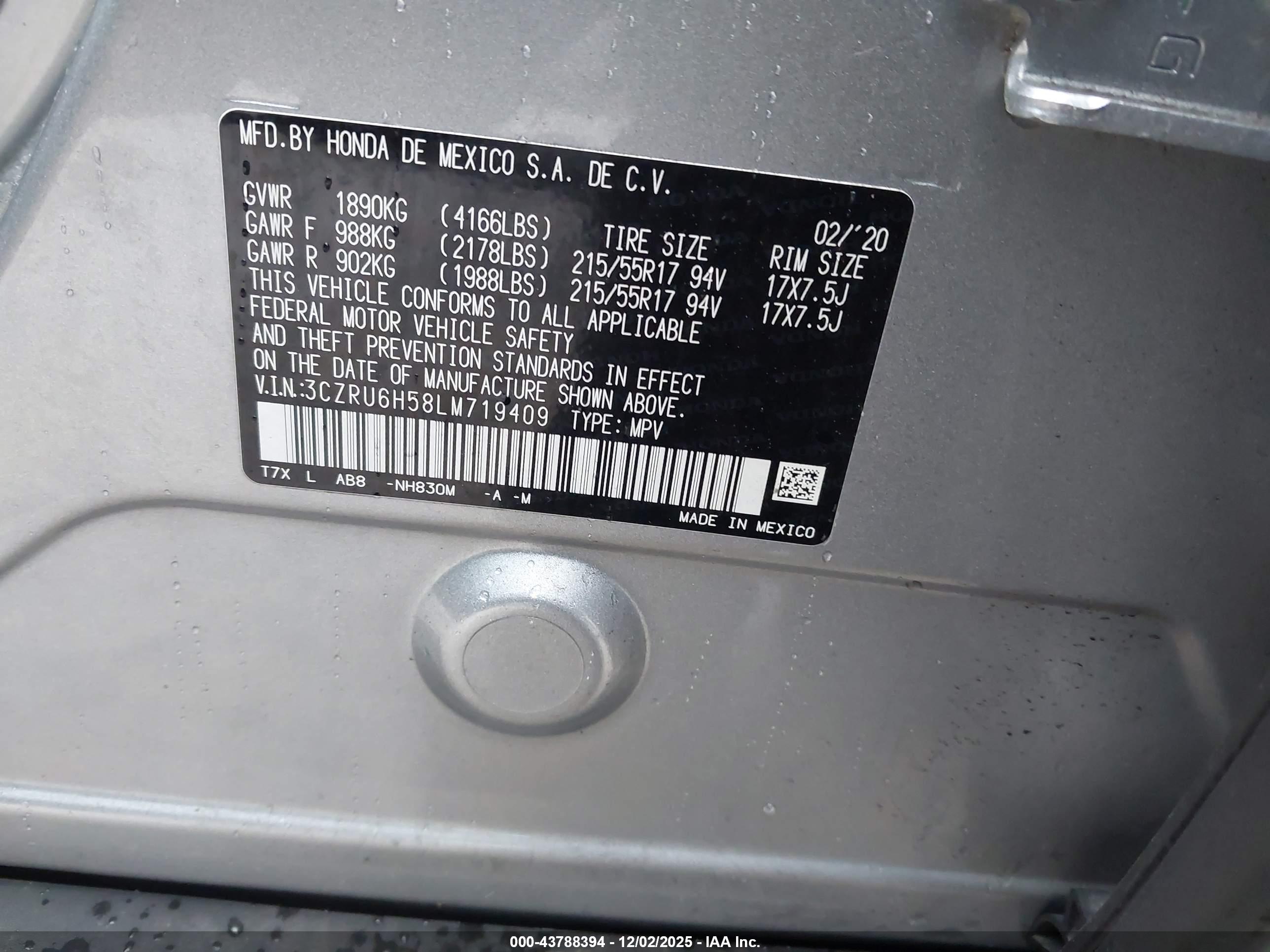 HONDA HR-V image 9