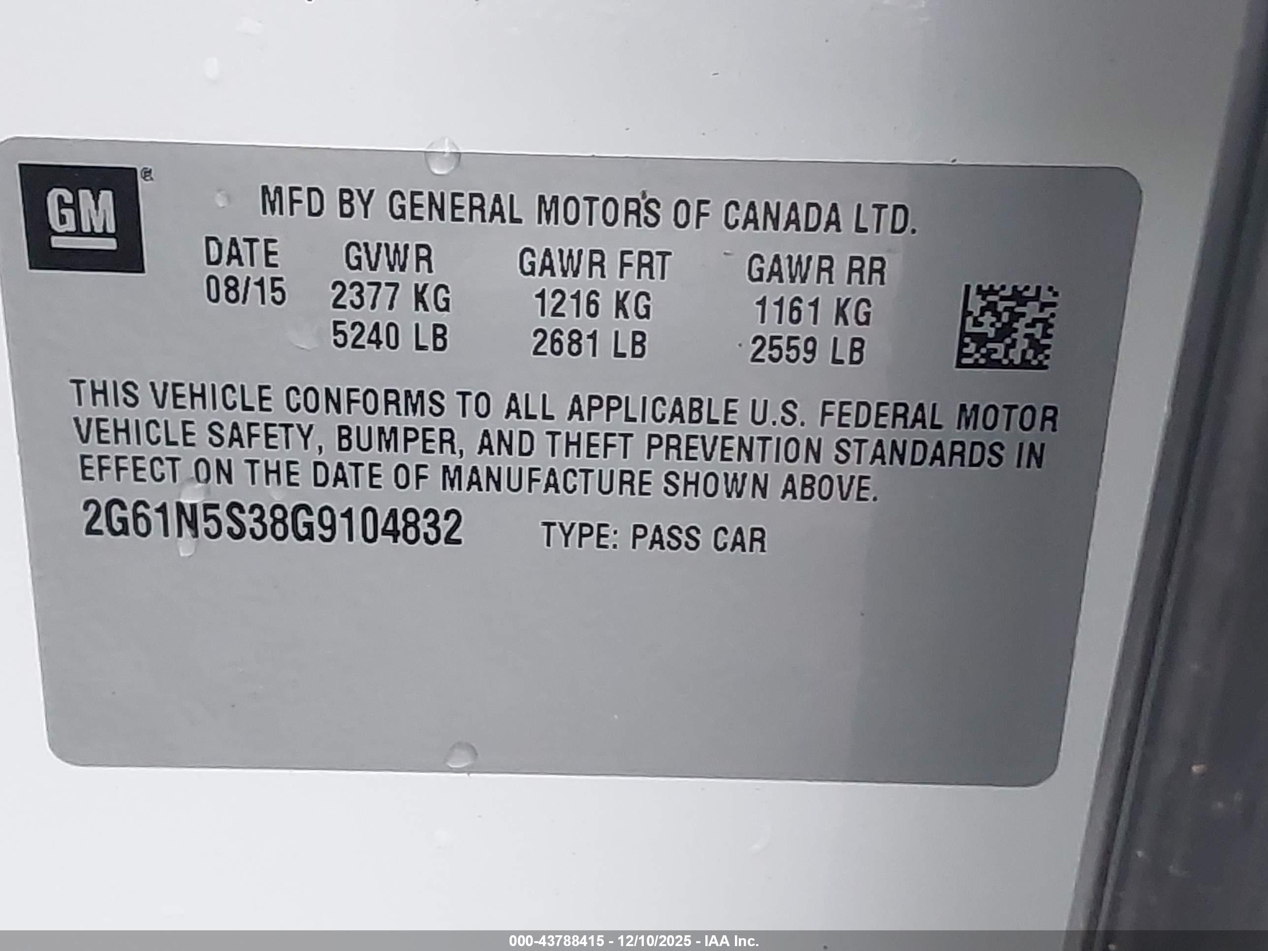 CADILLAC XTS image 9