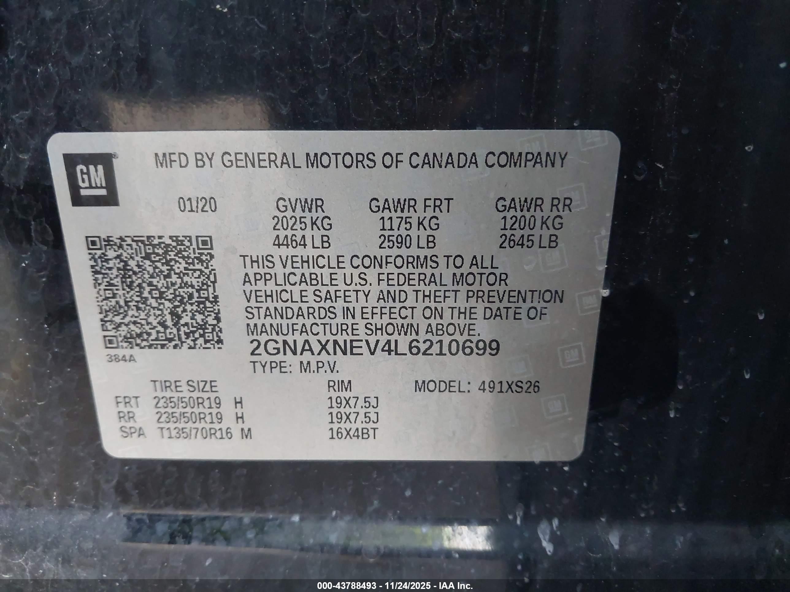CHEVROLET EQUINOX image 9