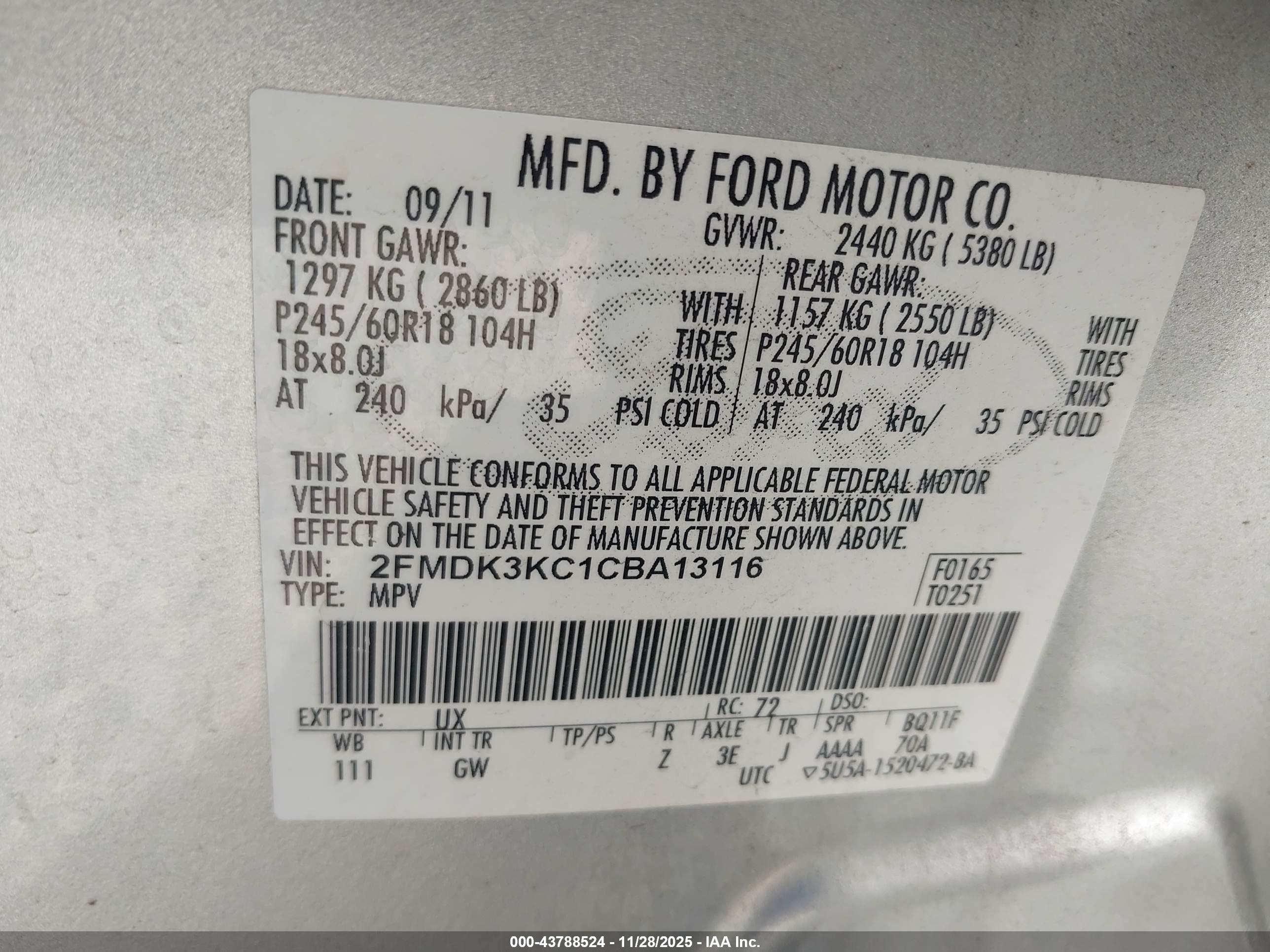 FORD EDGE image 9