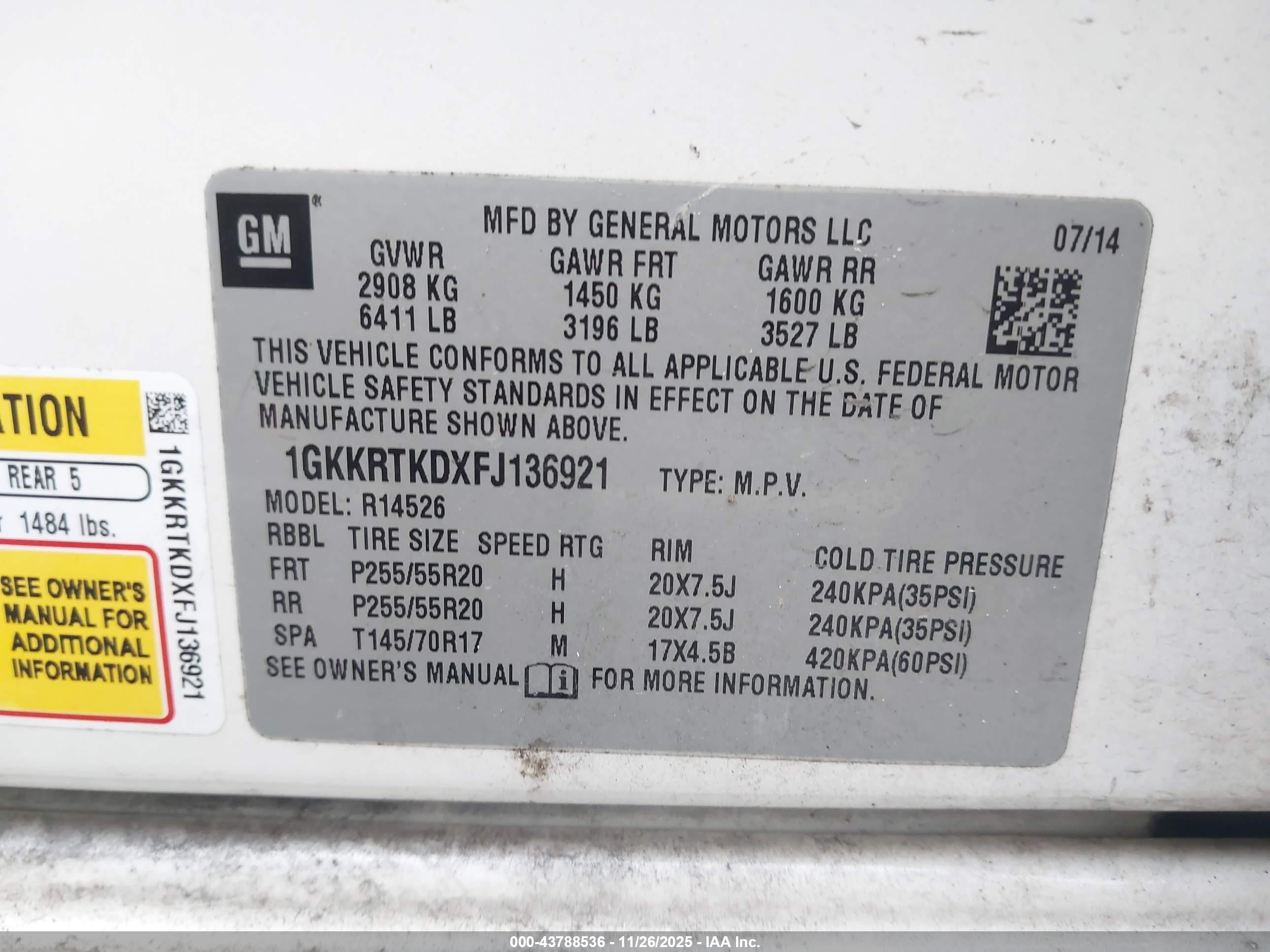 GMC ACADIA image 9