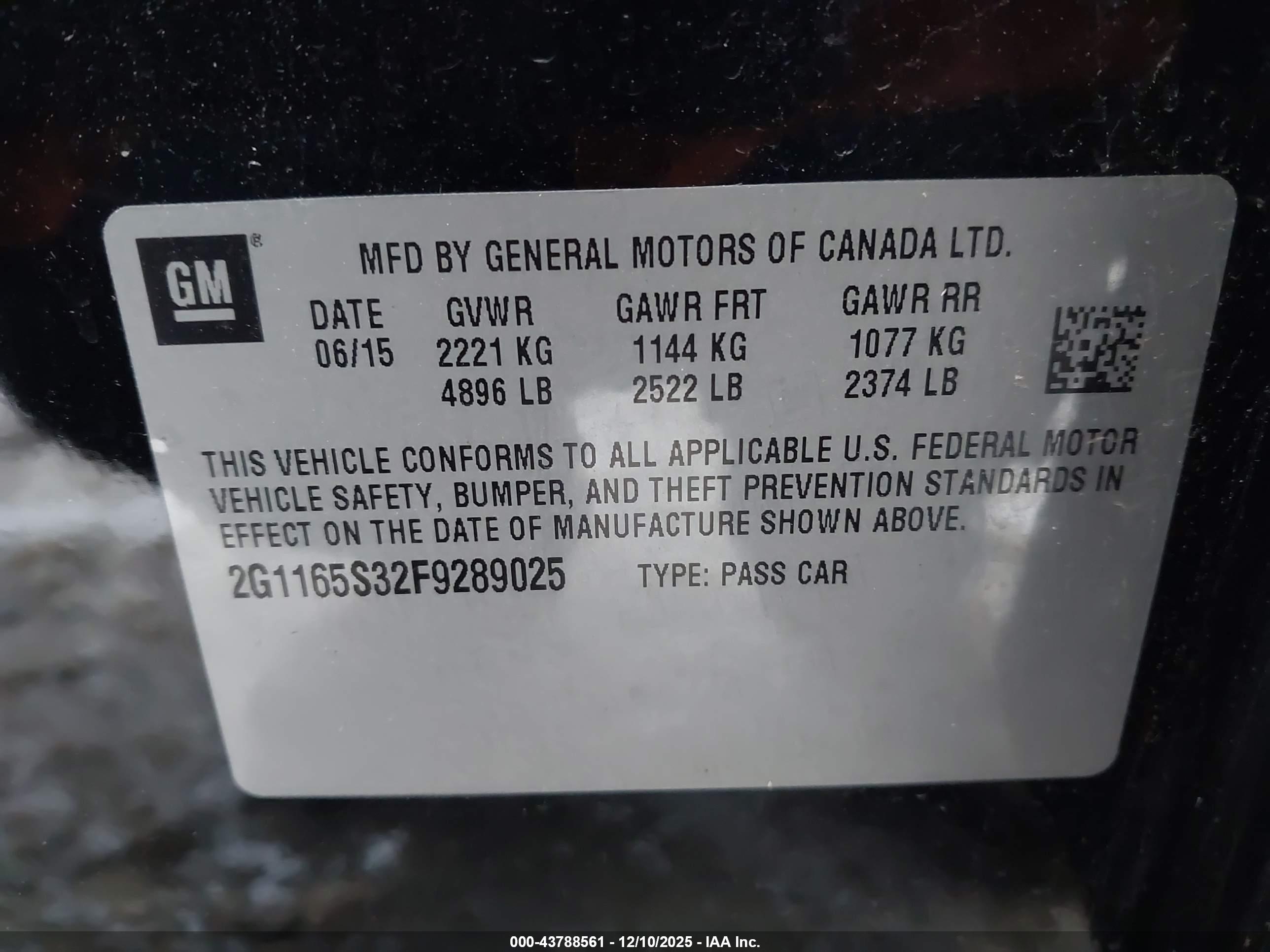 CHEVROLET IMPALA image 9