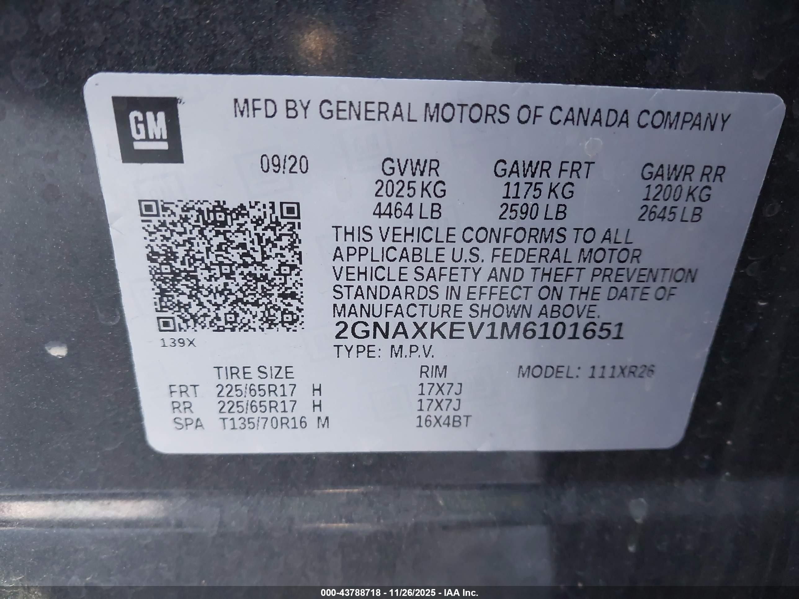 CHEVROLET EQUINOX image 9