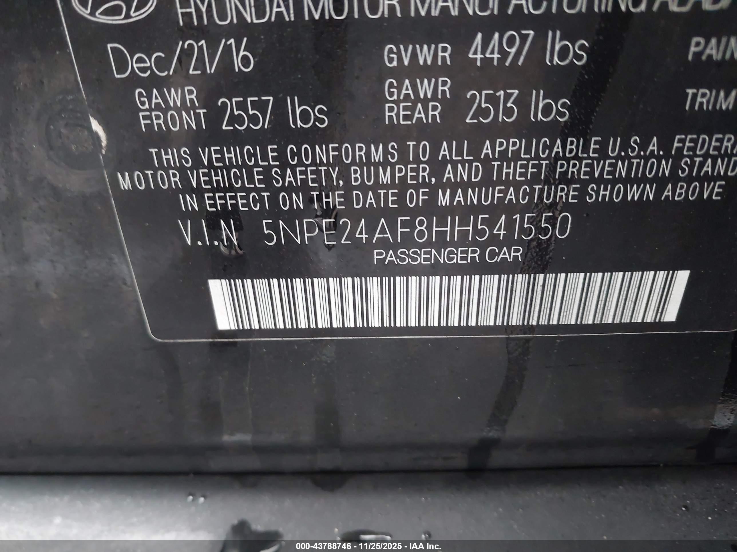 HYUNDAI SONATA image 9