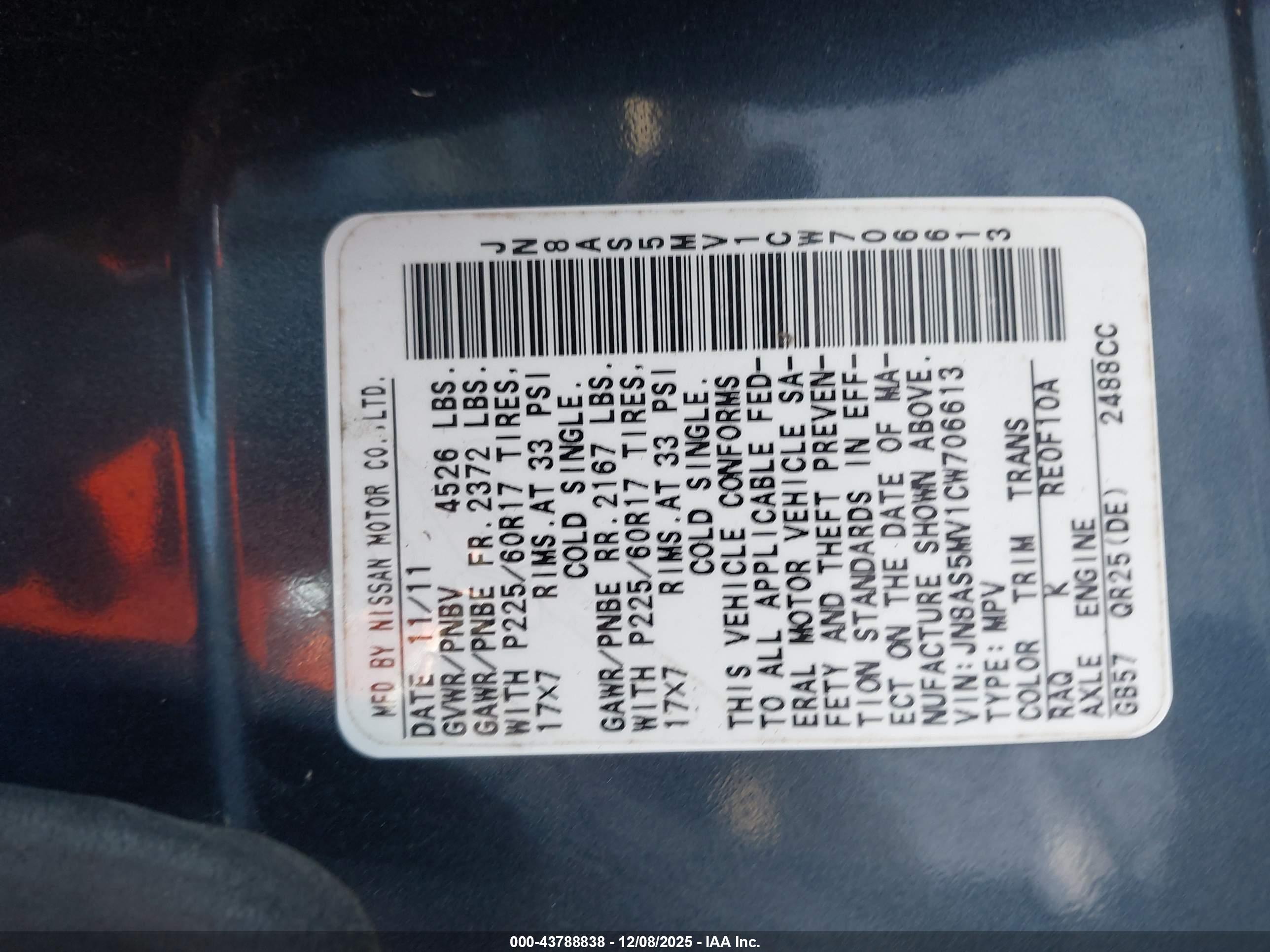 NISSAN ROGUE image 9