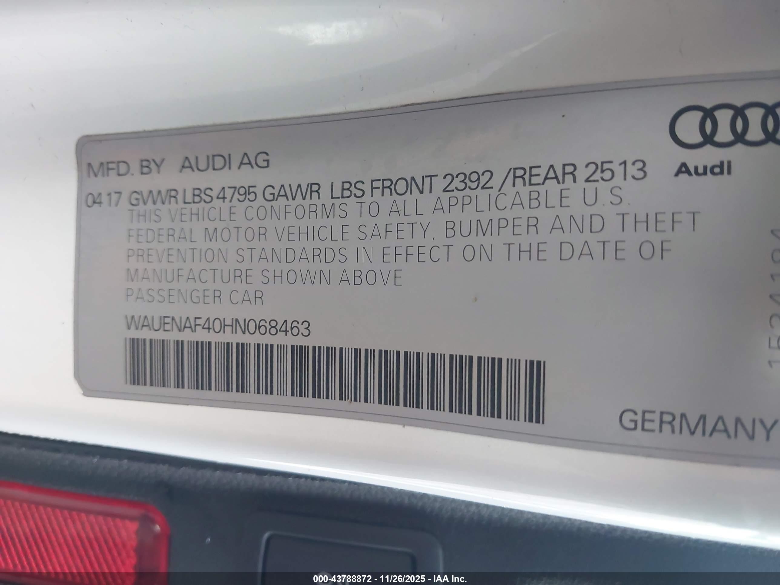 AUDI A4 image 9