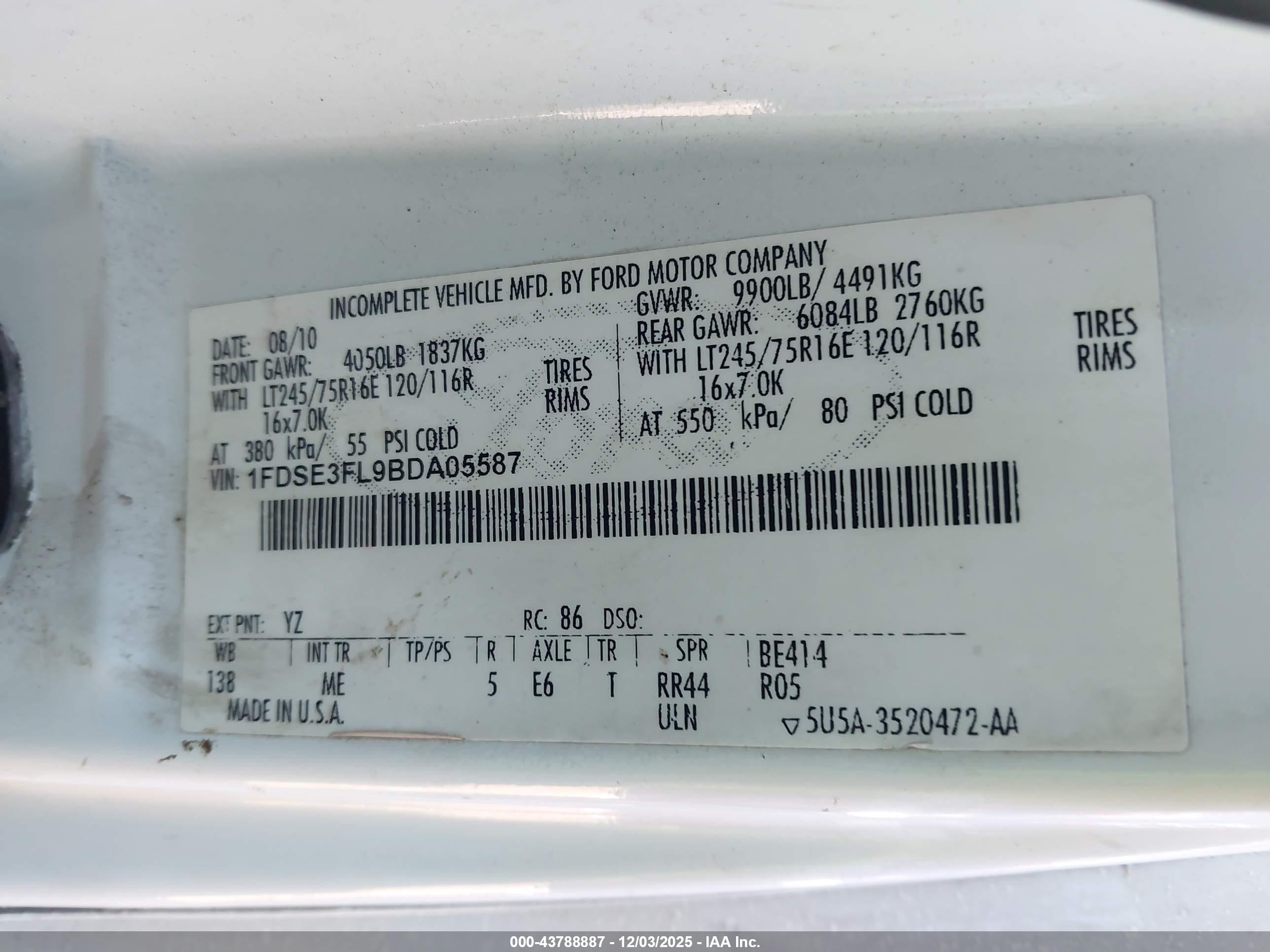 FORD E-350 image 9