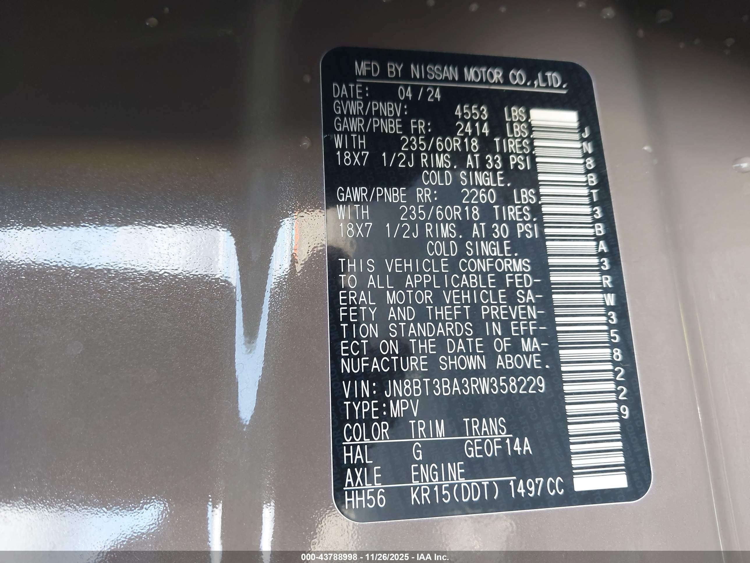 NISSAN ROGUE image 9