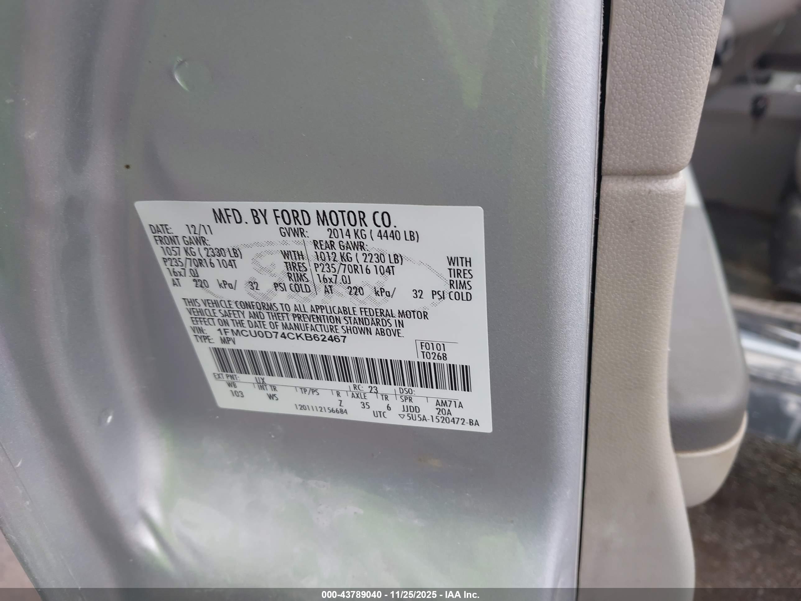 FORD ESCAPE image 9