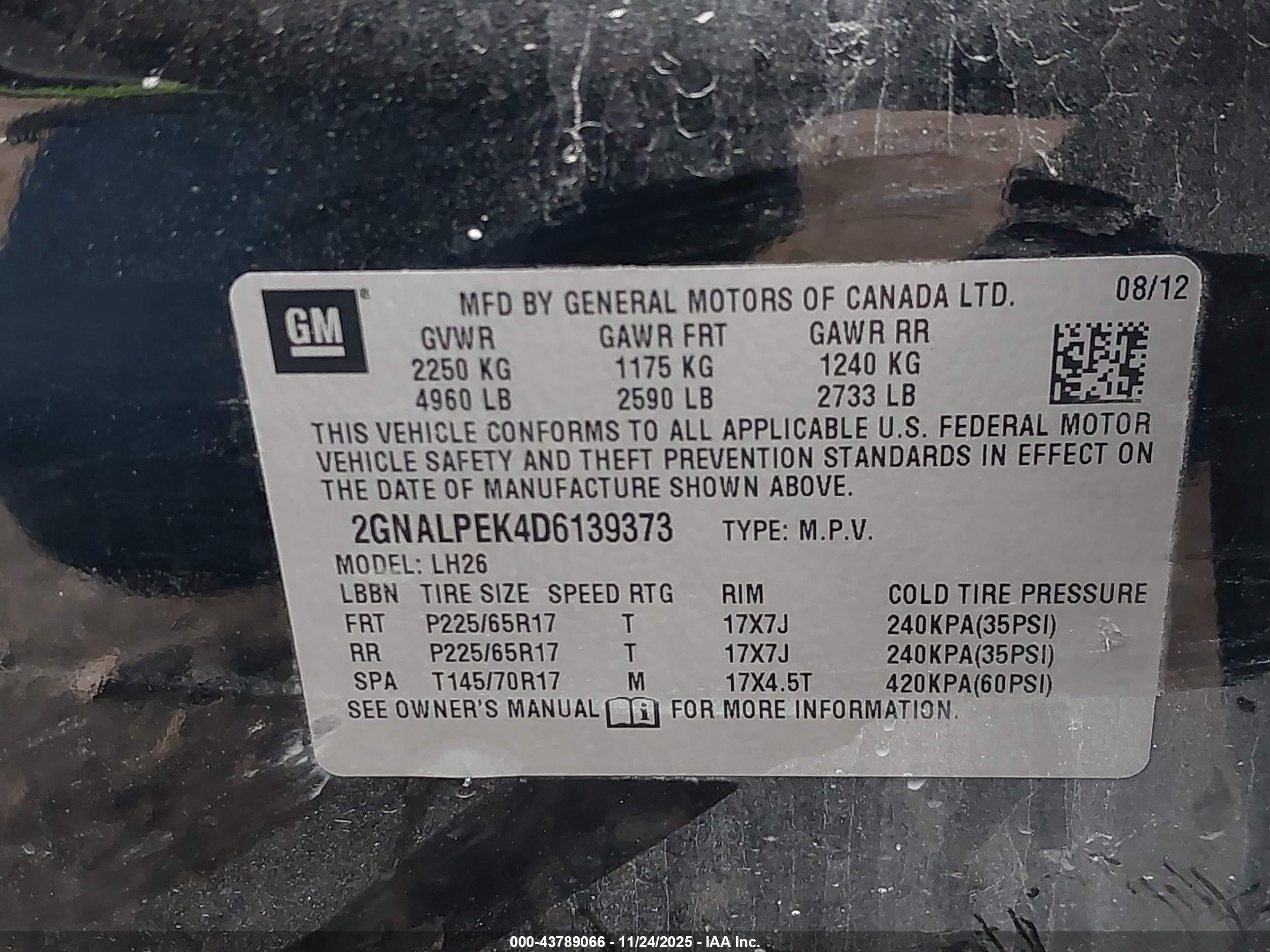 CHEVROLET EQUINOX image 9