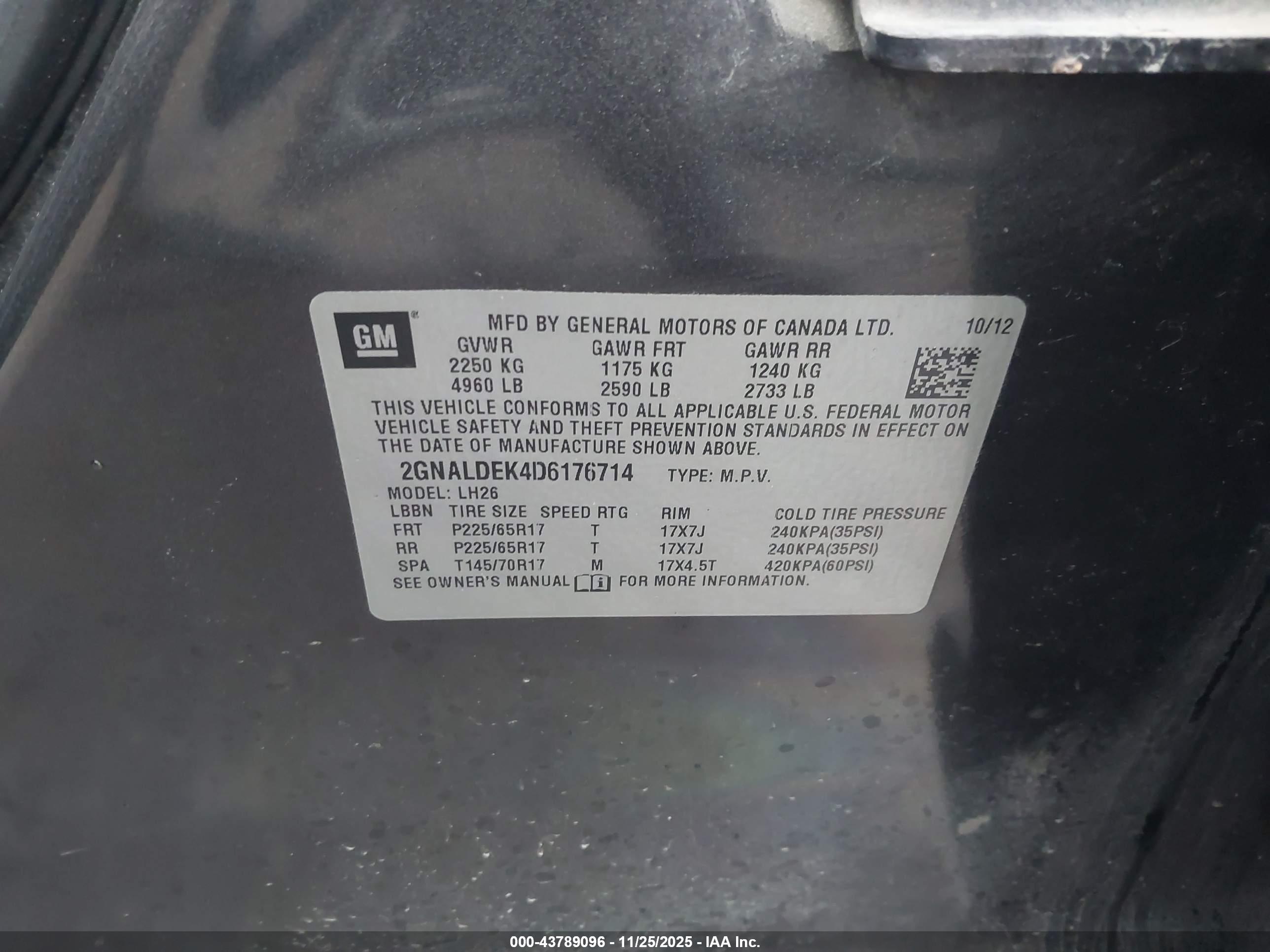 CHEVROLET EQUINOX image 9