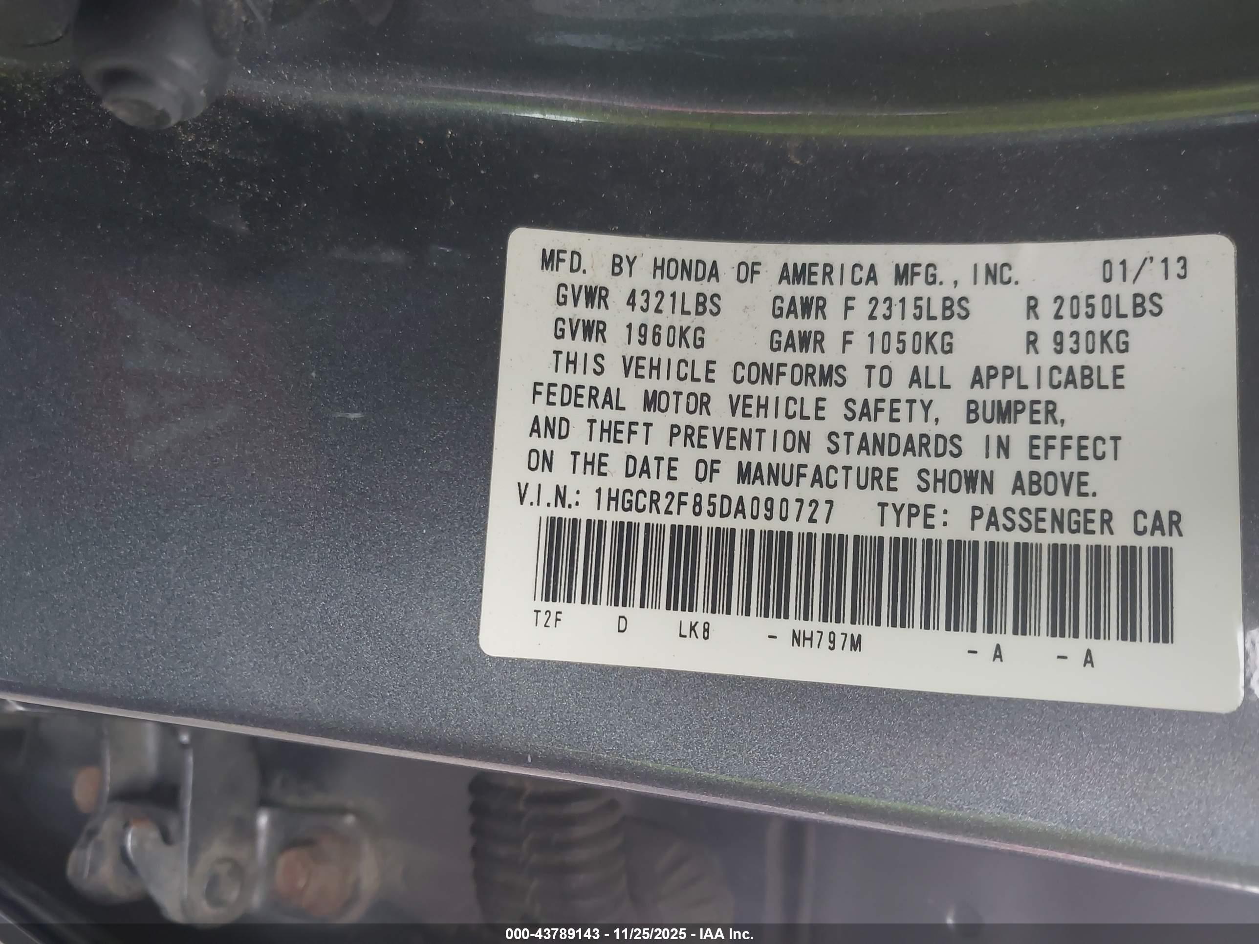 HONDA ACCORD image 9
