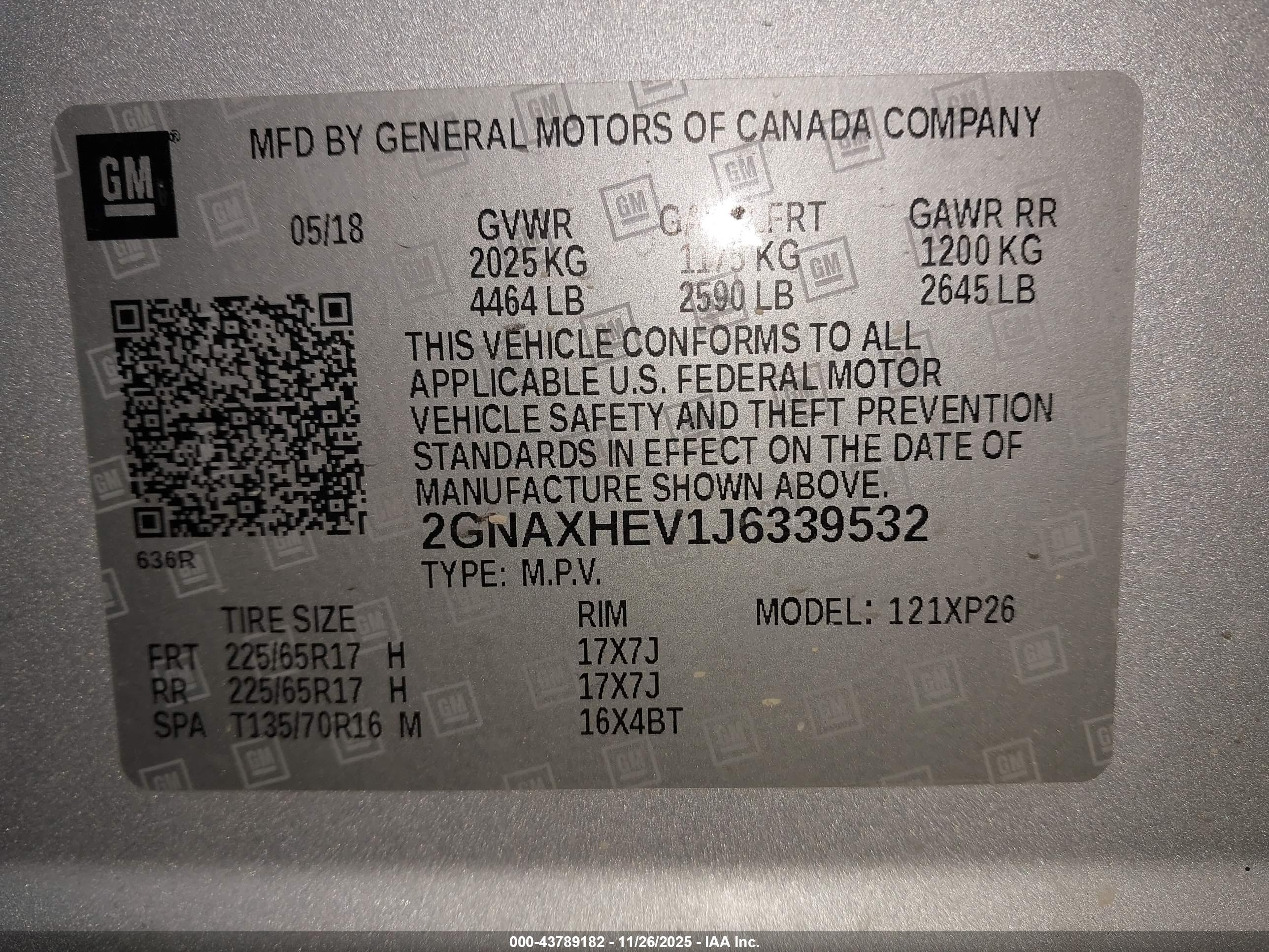 CHEVROLET EQUINOX image 9
