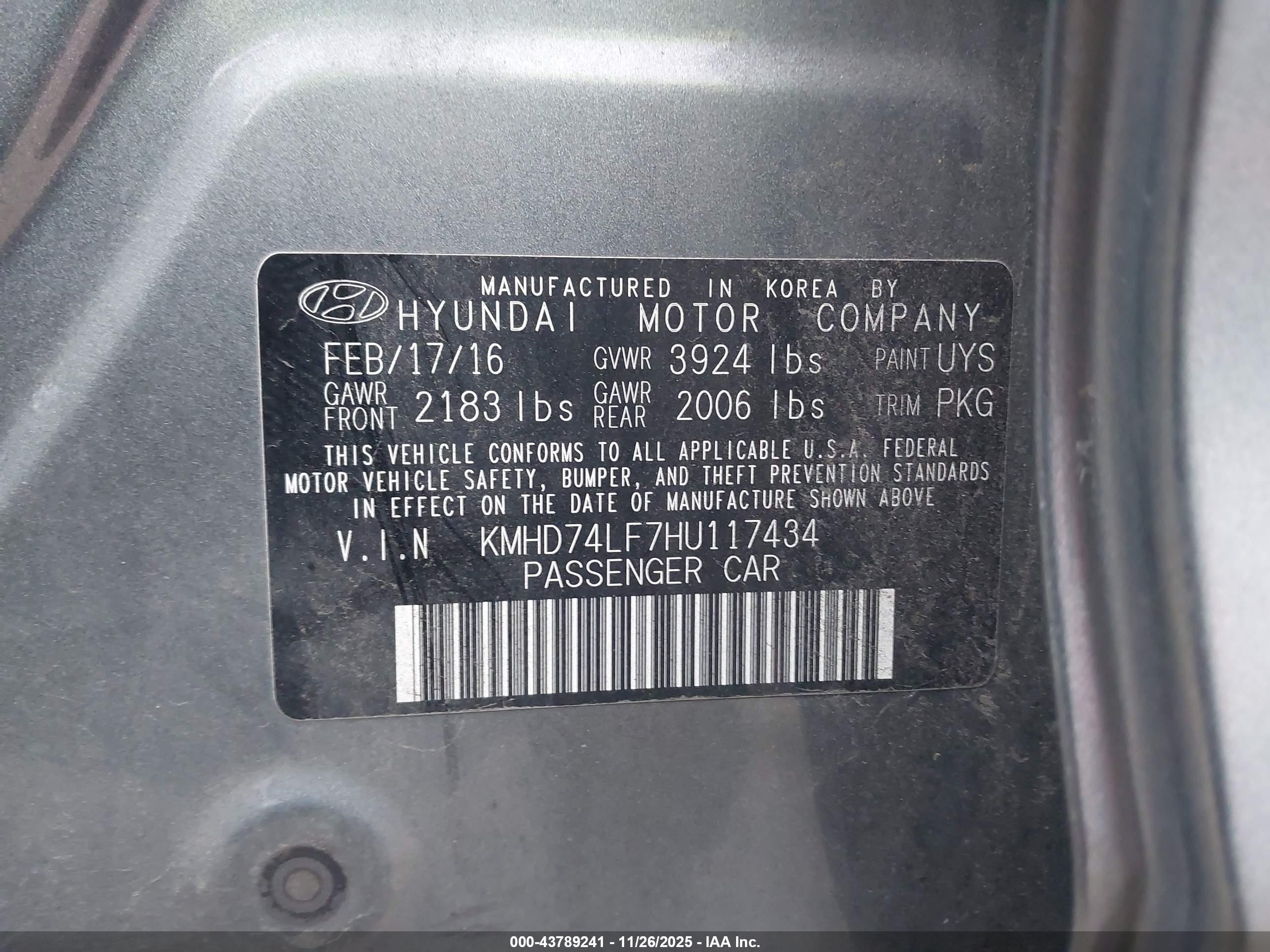 HYUNDAI ELANTRA image 9