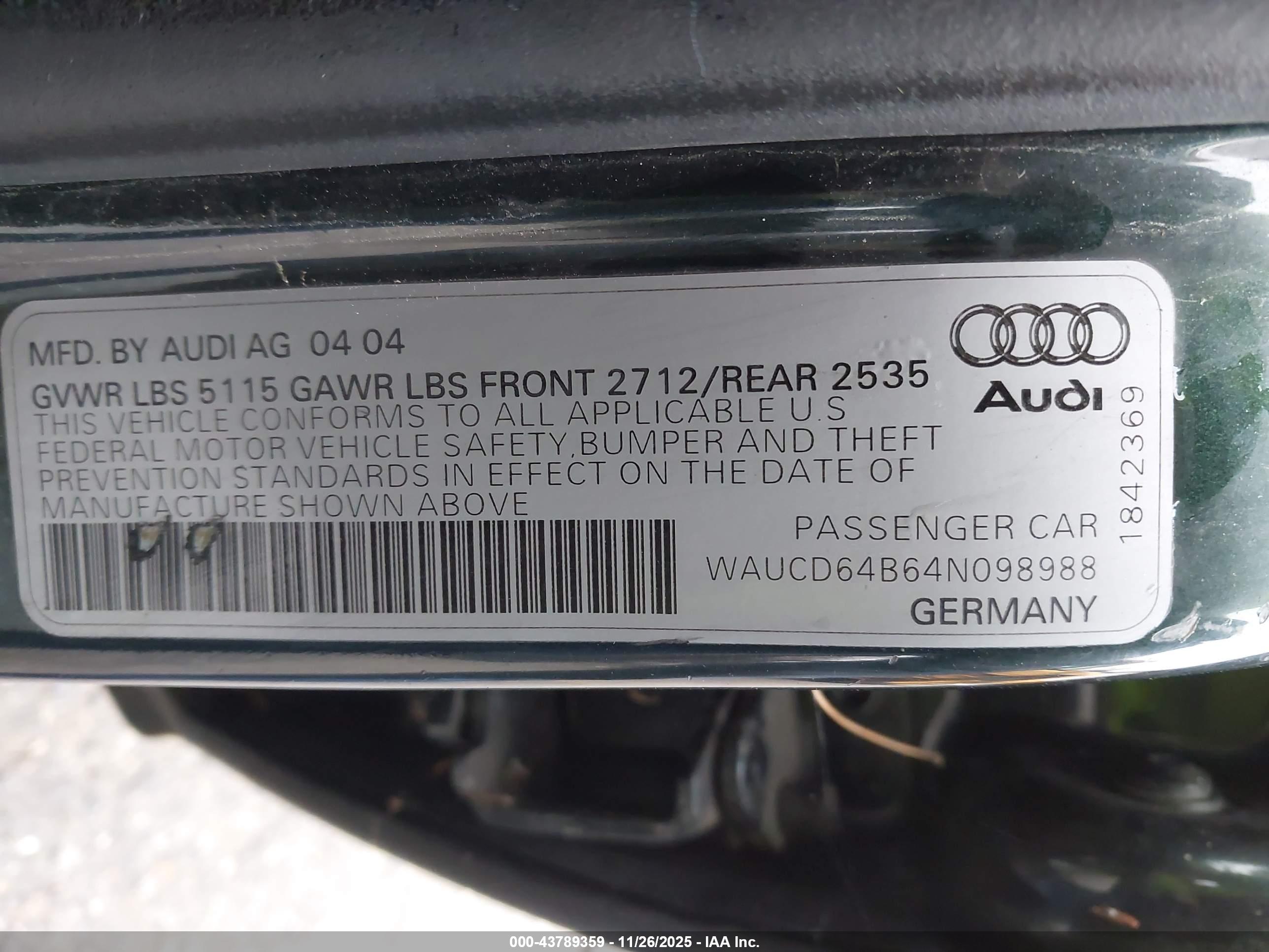 AUDI A6 image 9