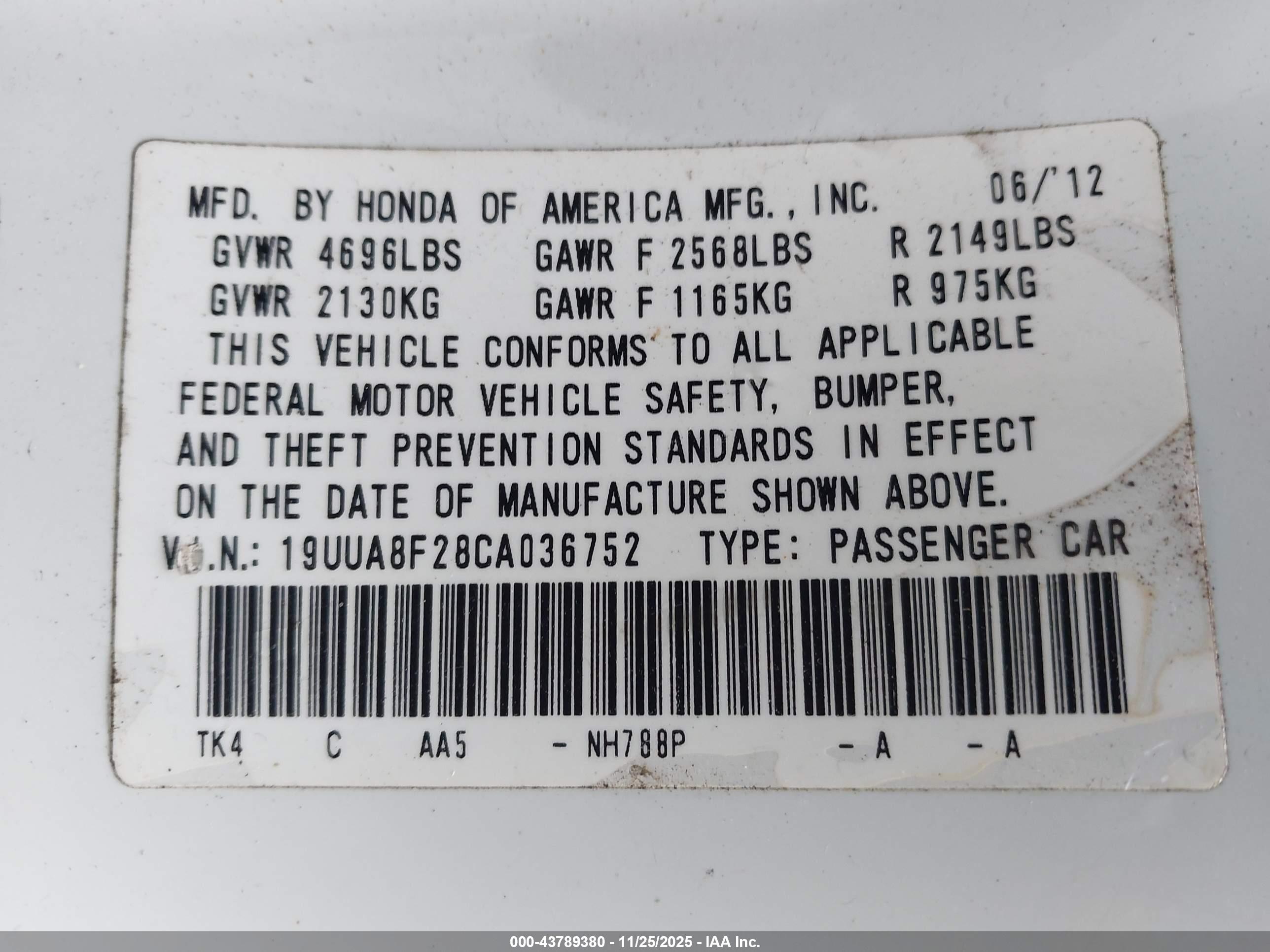 ACURA TL image 9