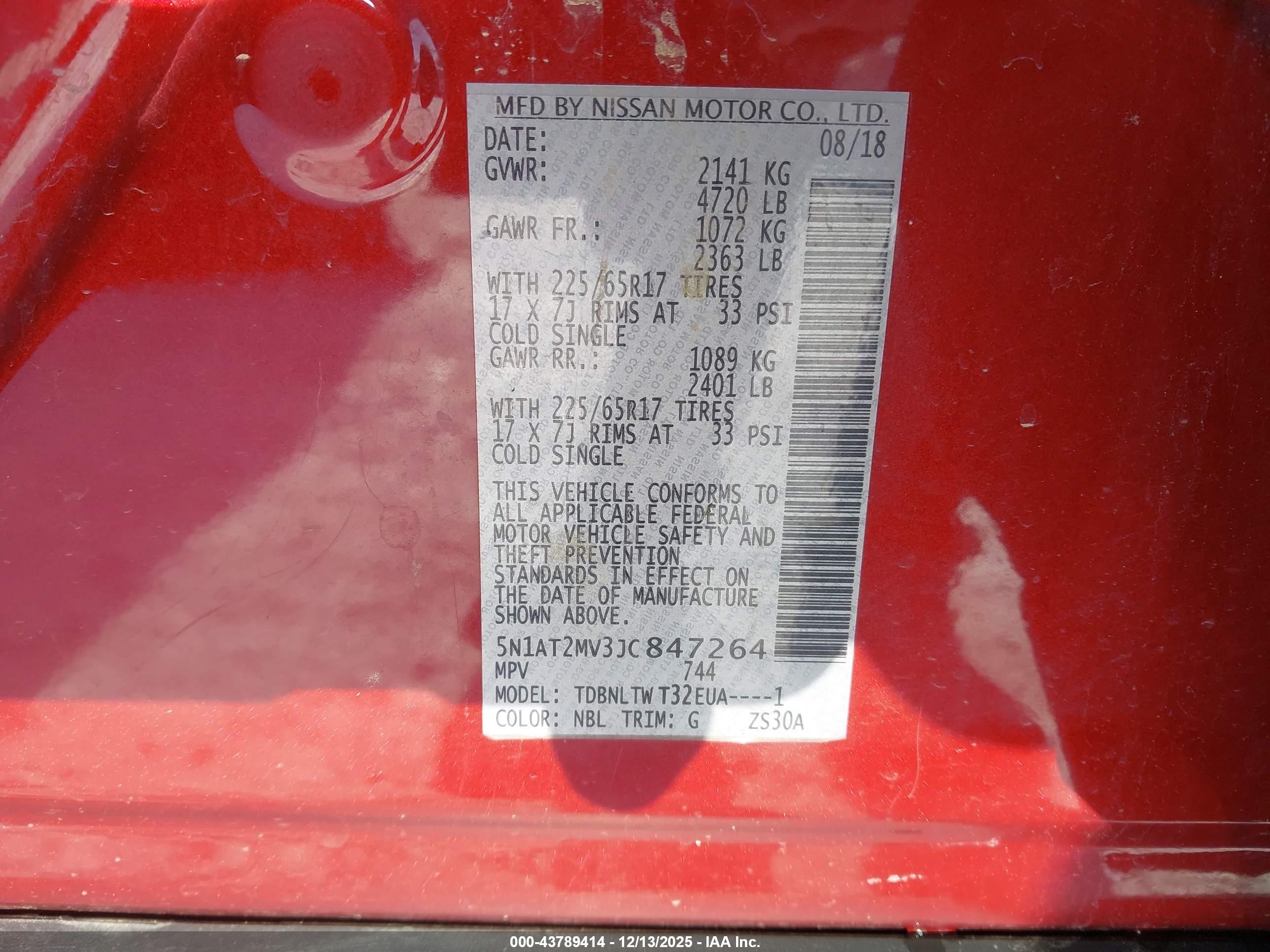 NISSAN ROGUE image 9