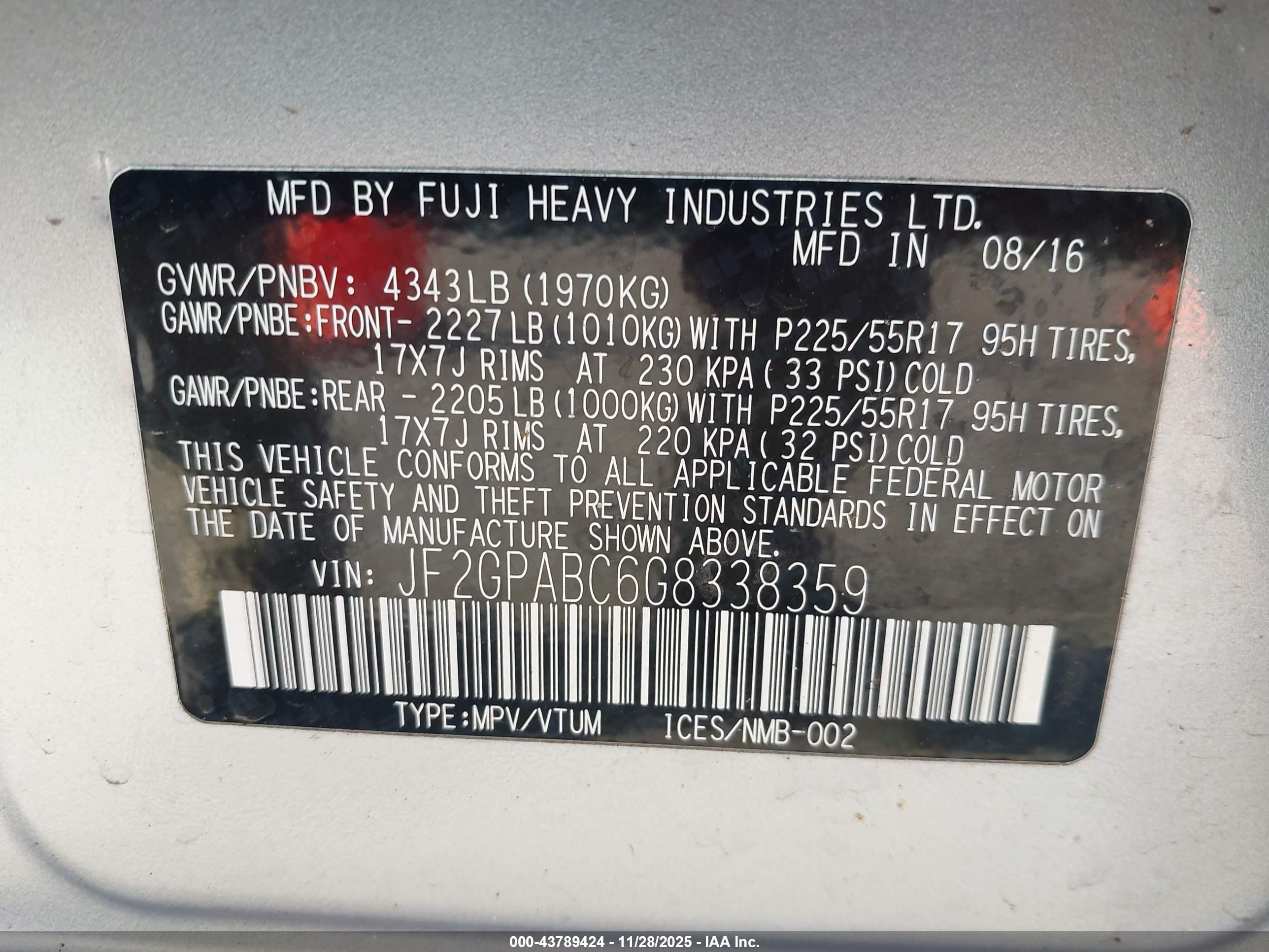 SUBARU CROSSTREK image 9