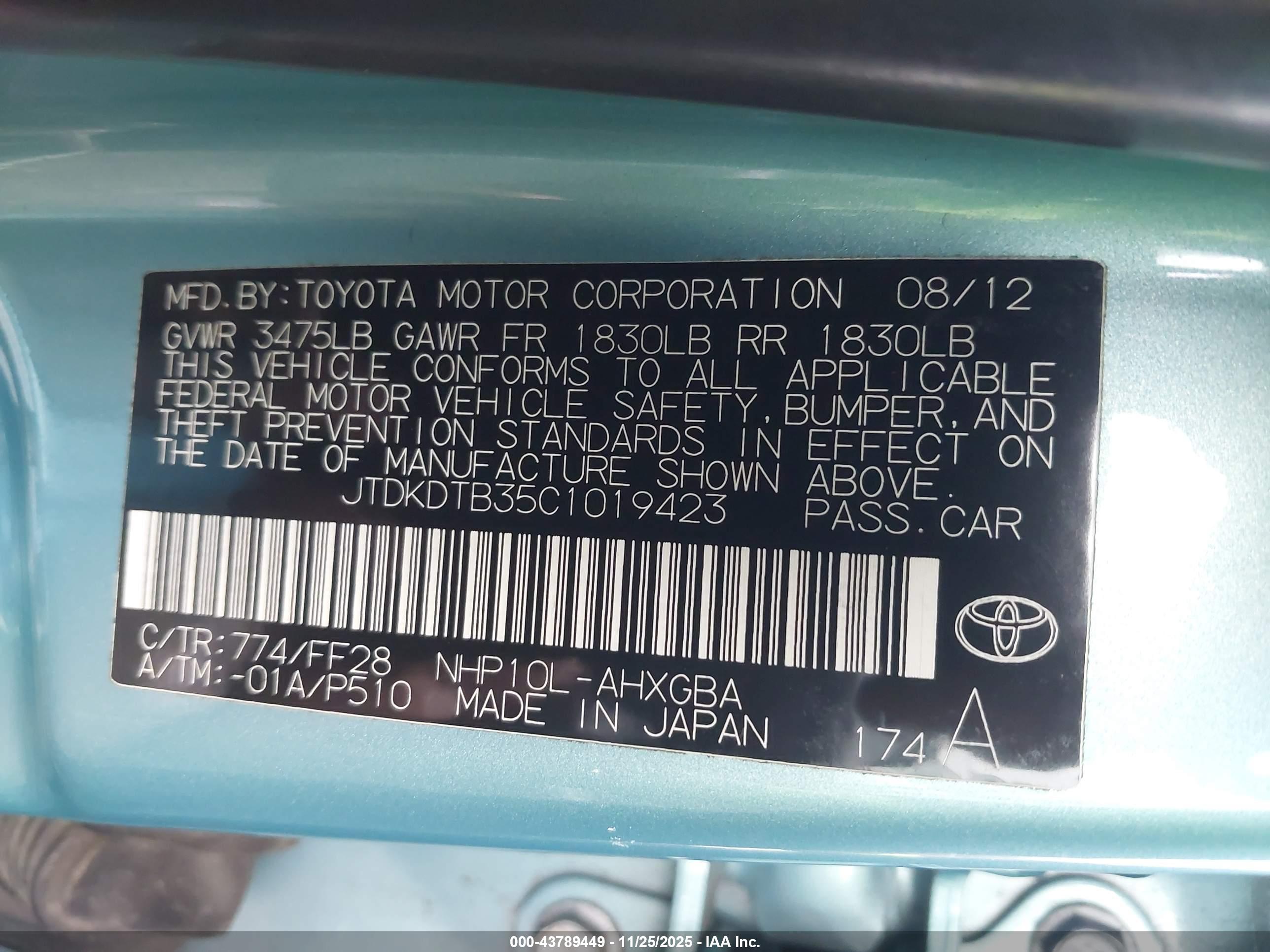 TOYOTA PRIUS image 9