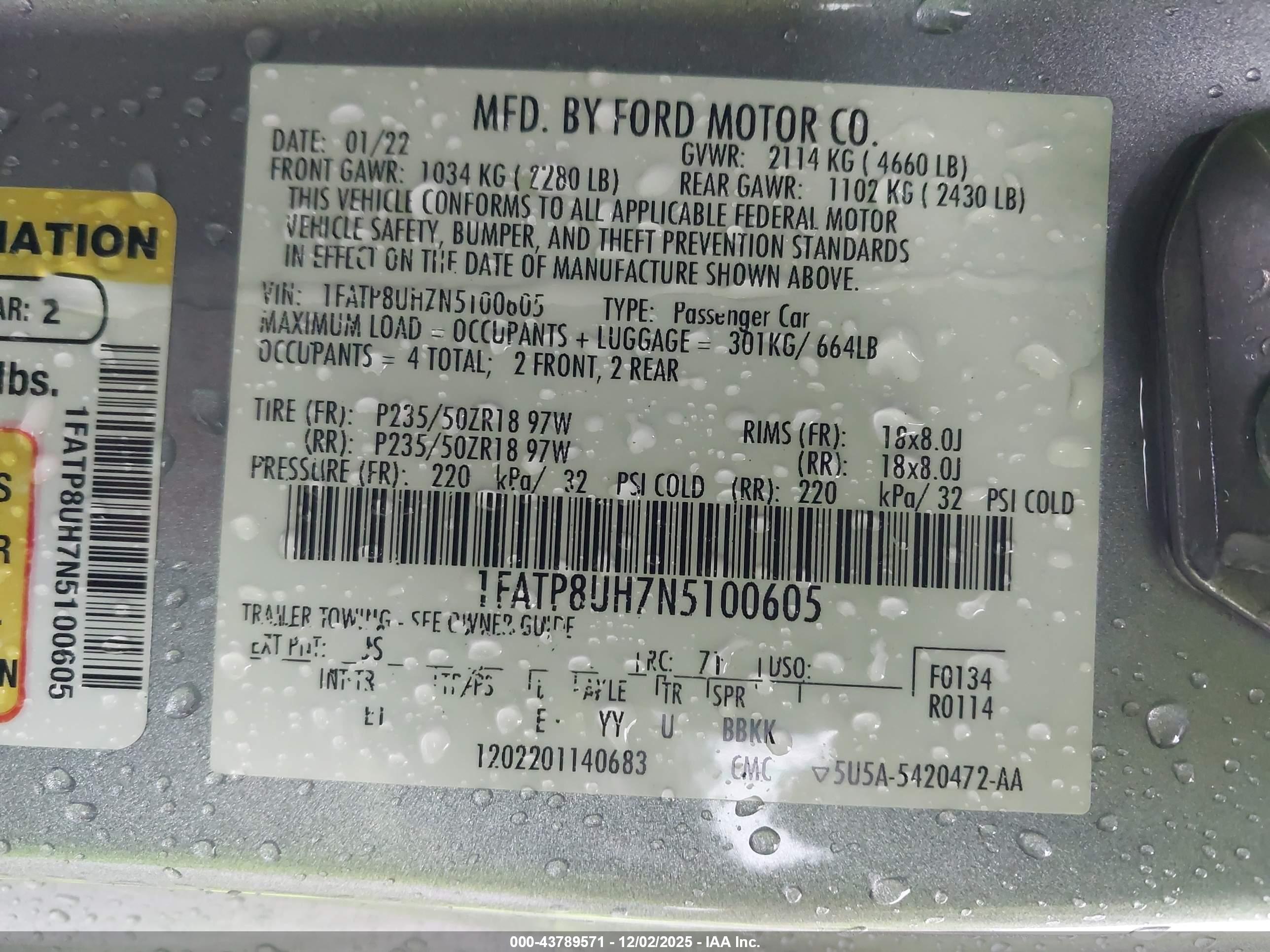 FORD MUSTANG image 9