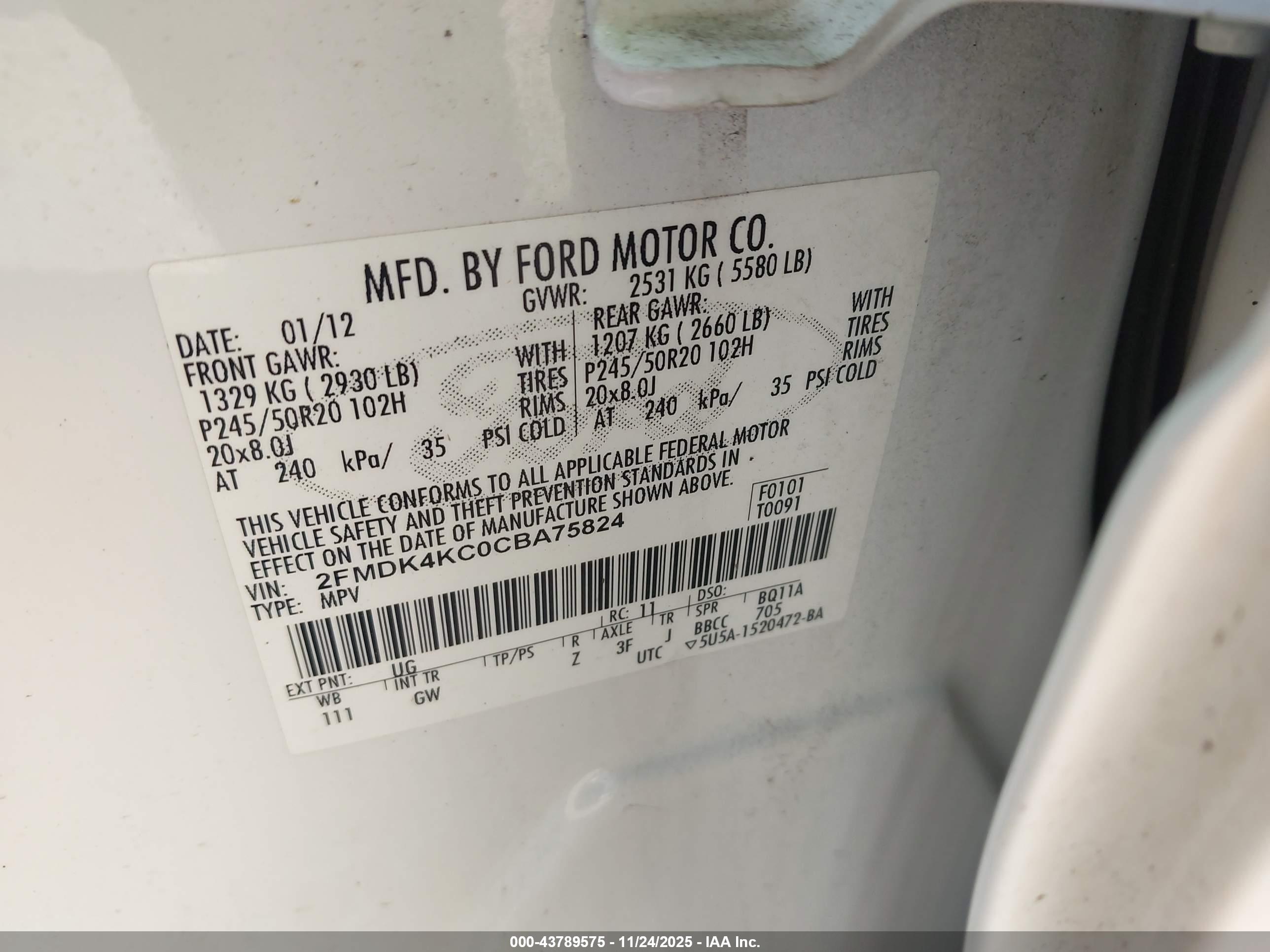 FORD EDGE image 9