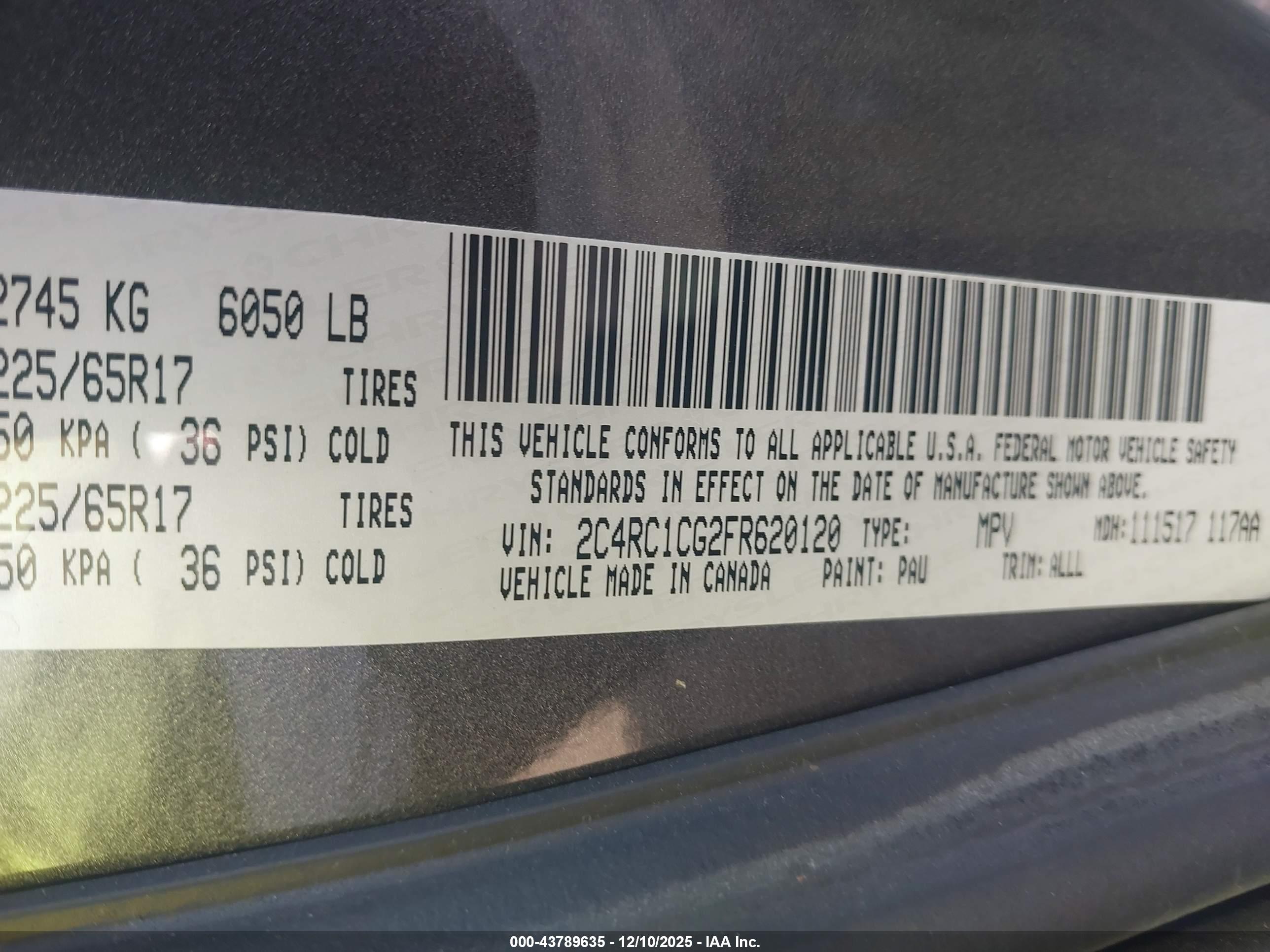 CHRYSLER TOWN image 9