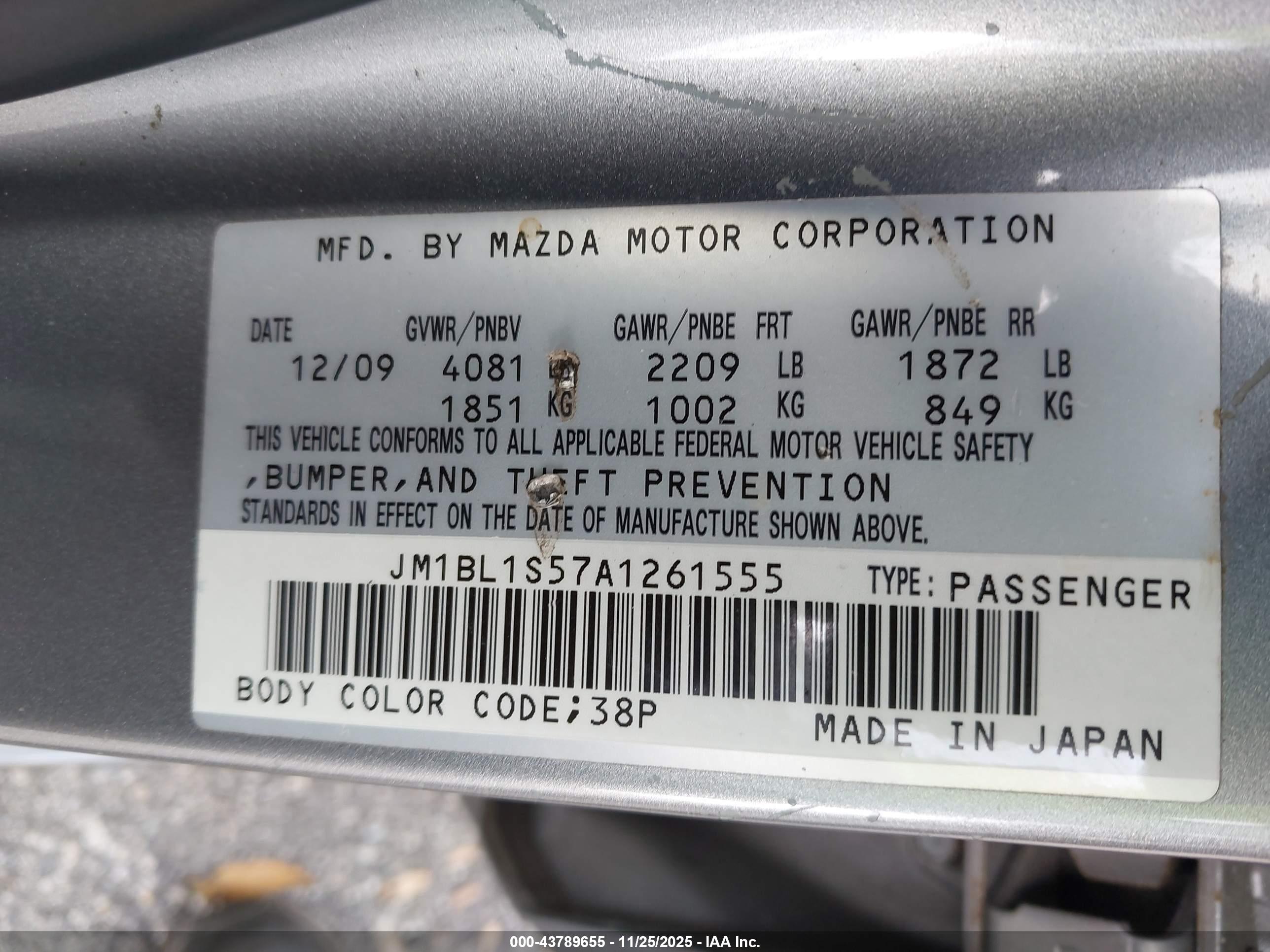 MAZDA MAZDA3 image 9