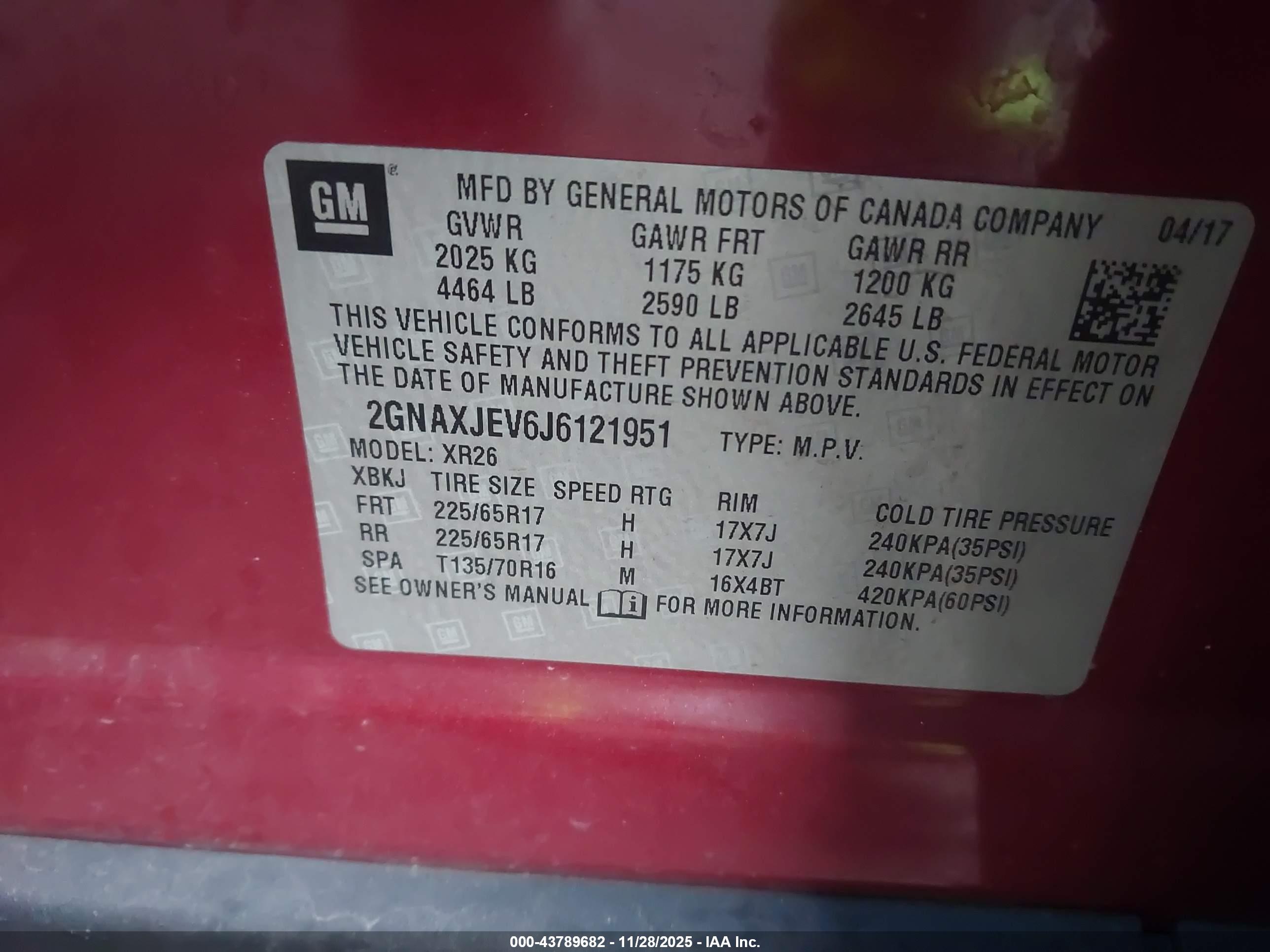 CHEVROLET EQUINOX image 9