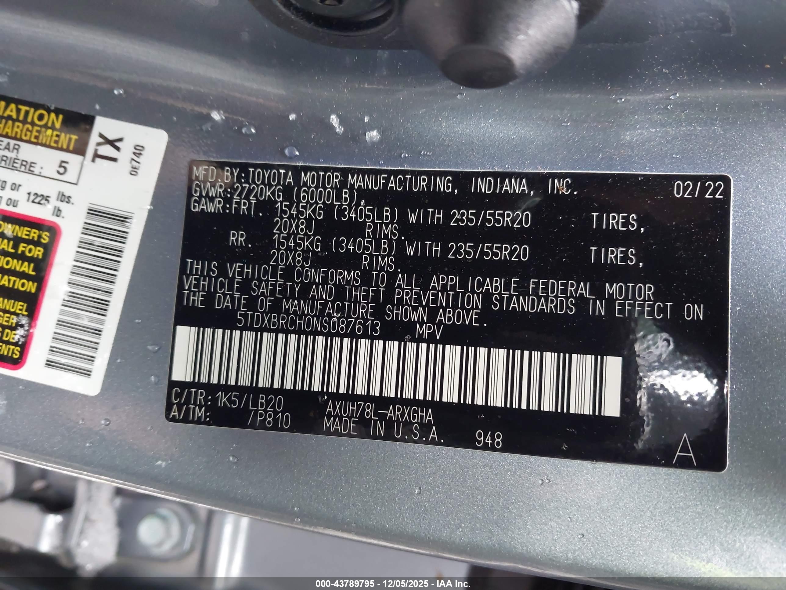 TOYOTA HIGHLANDER image 9