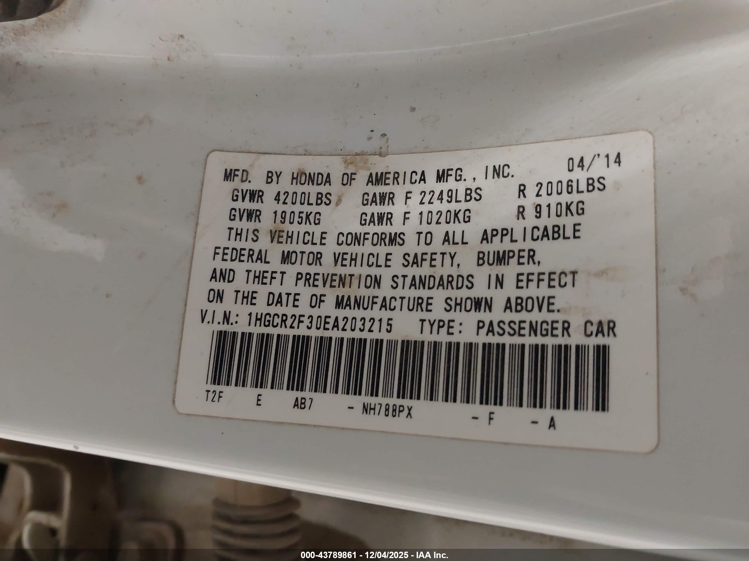 HONDA ACCORD image 9