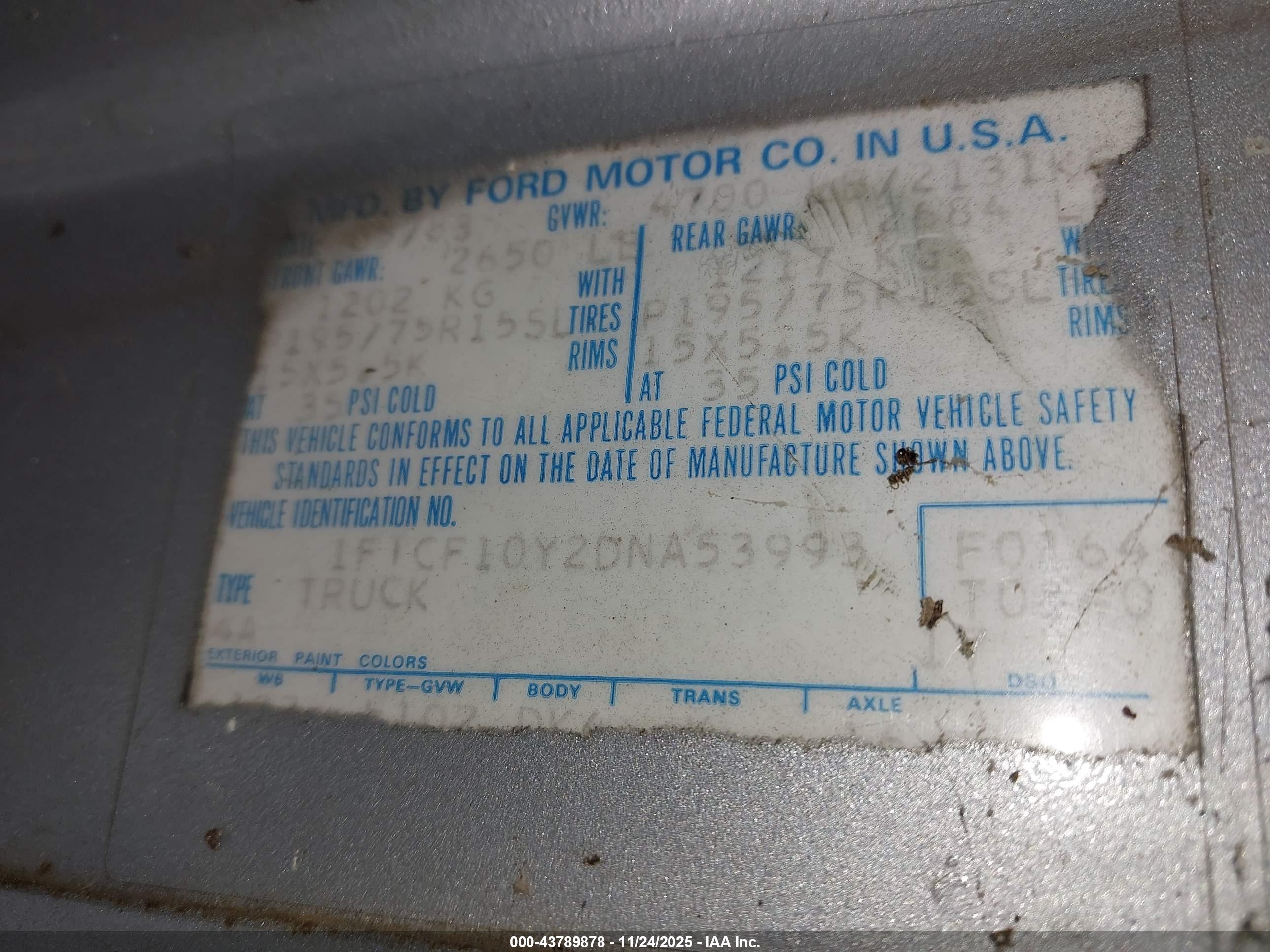 FORD F100 image 9