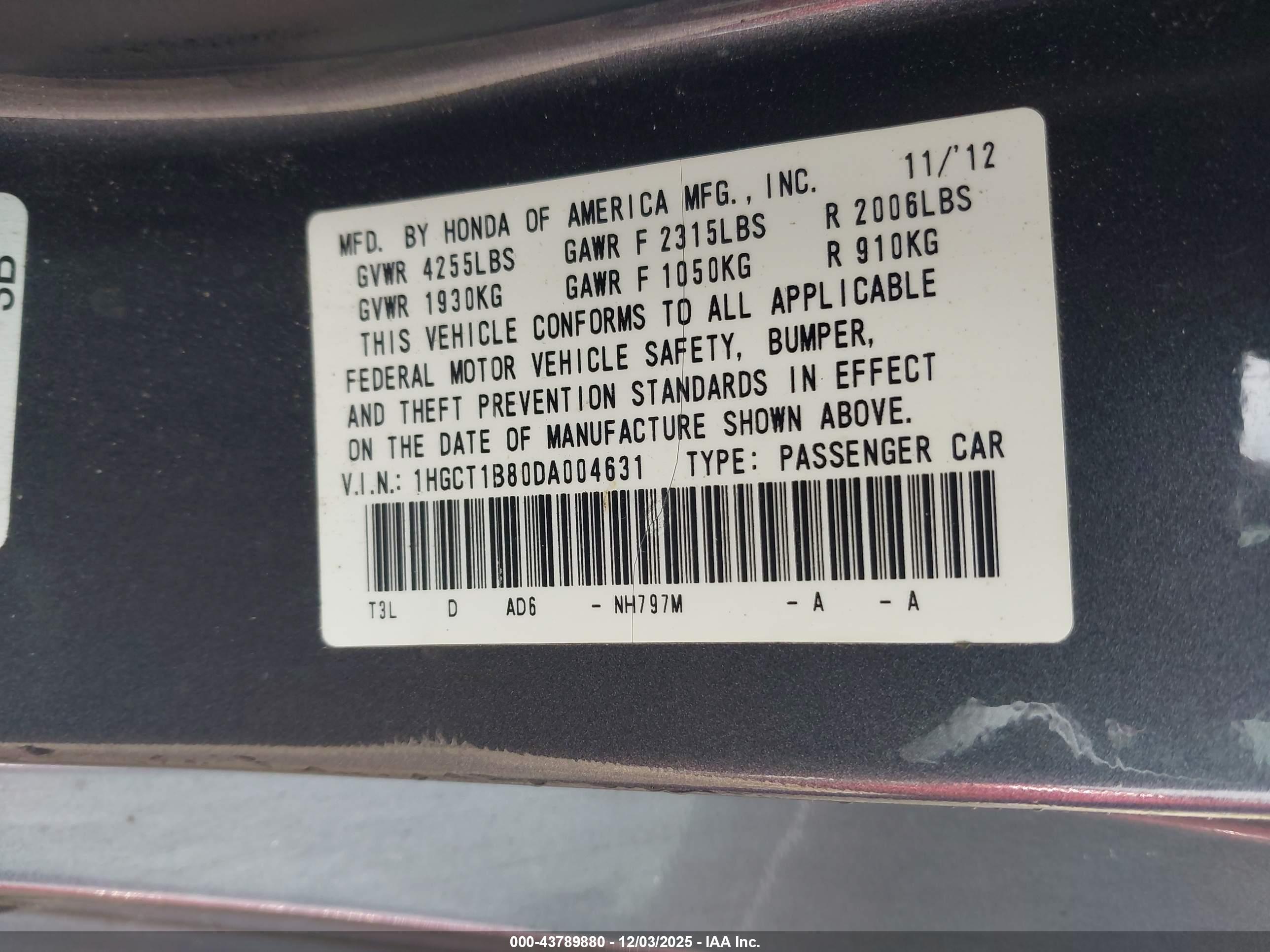 HONDA ACCORD image 9
