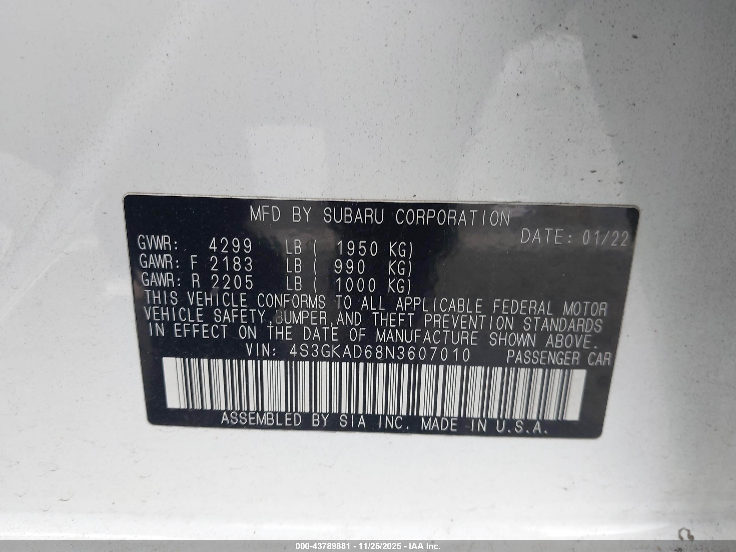 SUBARU IMPREZA image 9