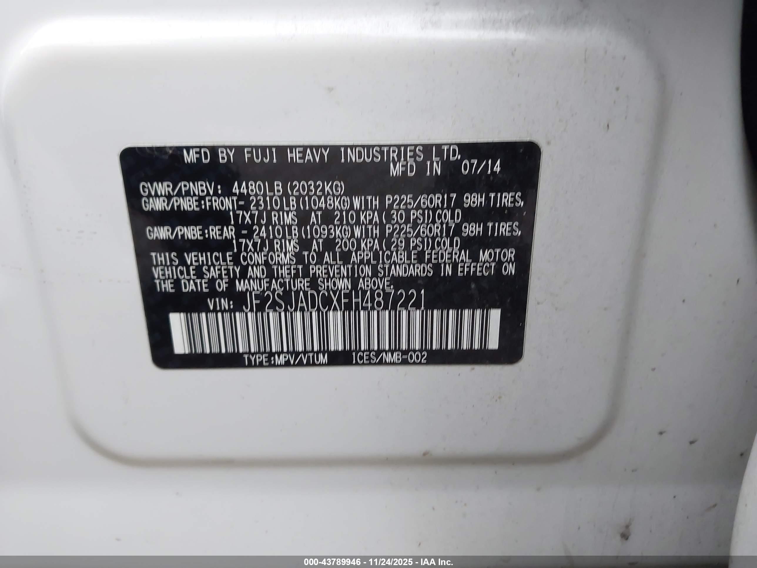 SUBARU FORESTER image 9