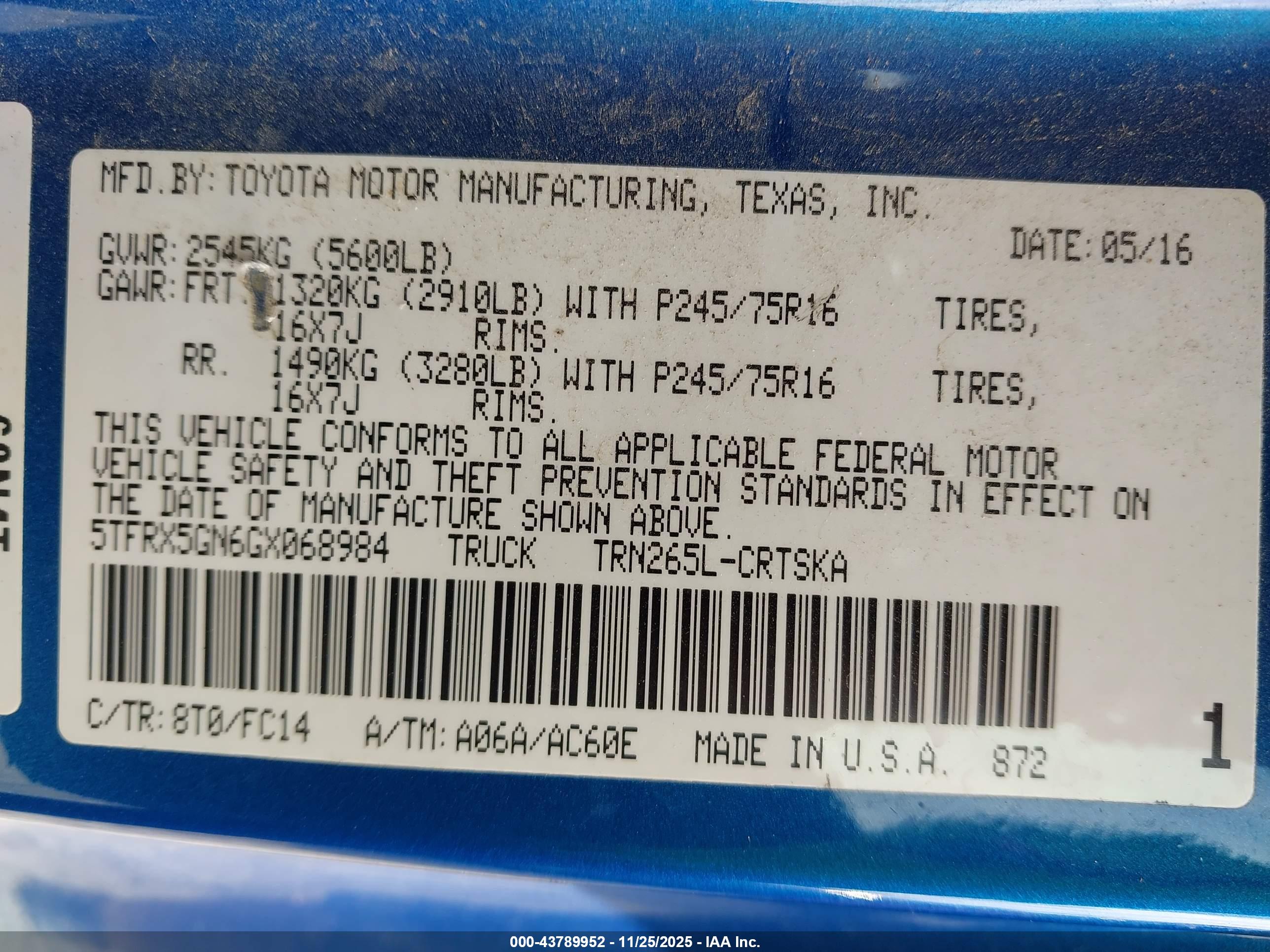 TOYOTA TACOMA image 9