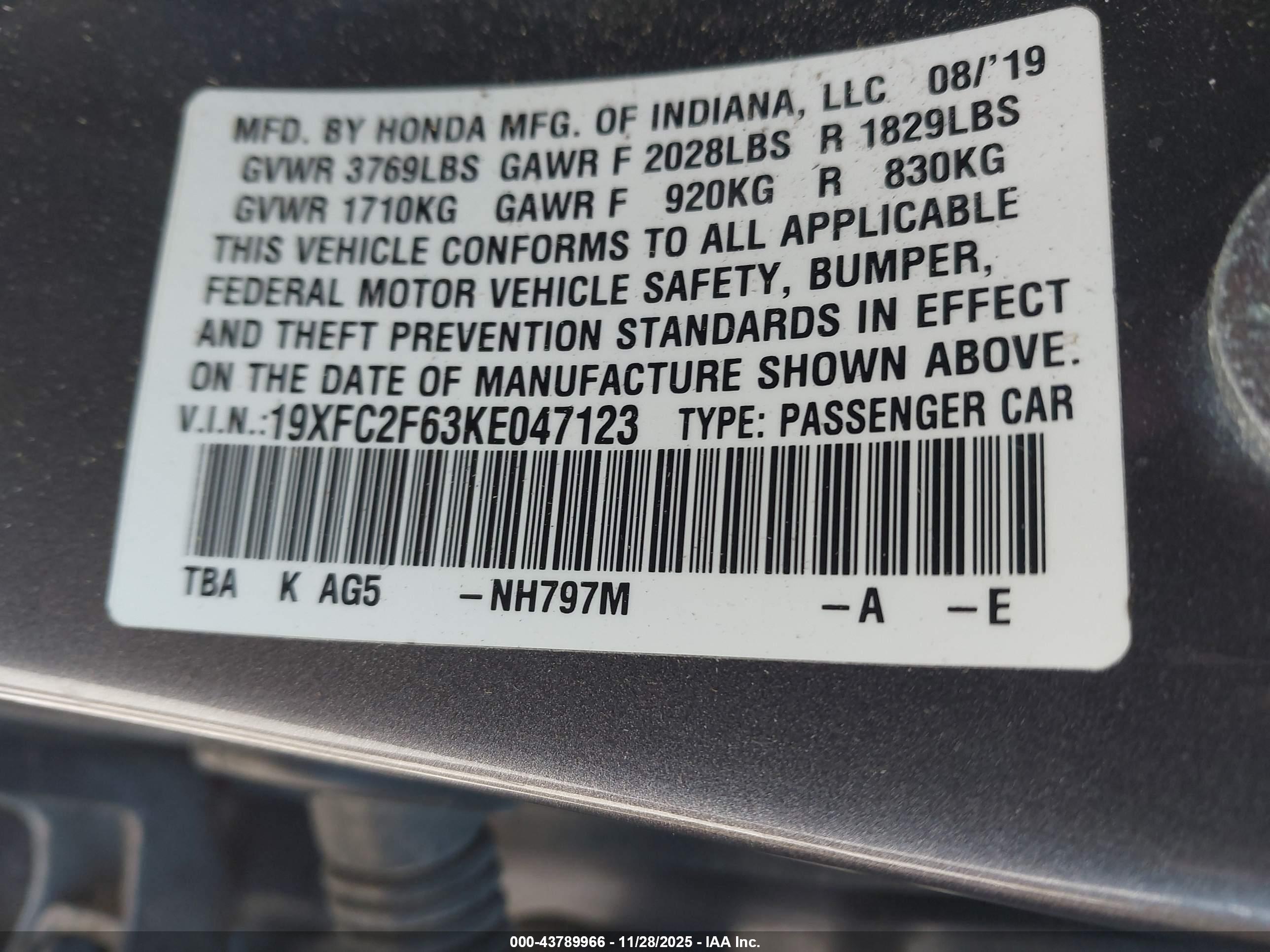 HONDA CIVIC image 9