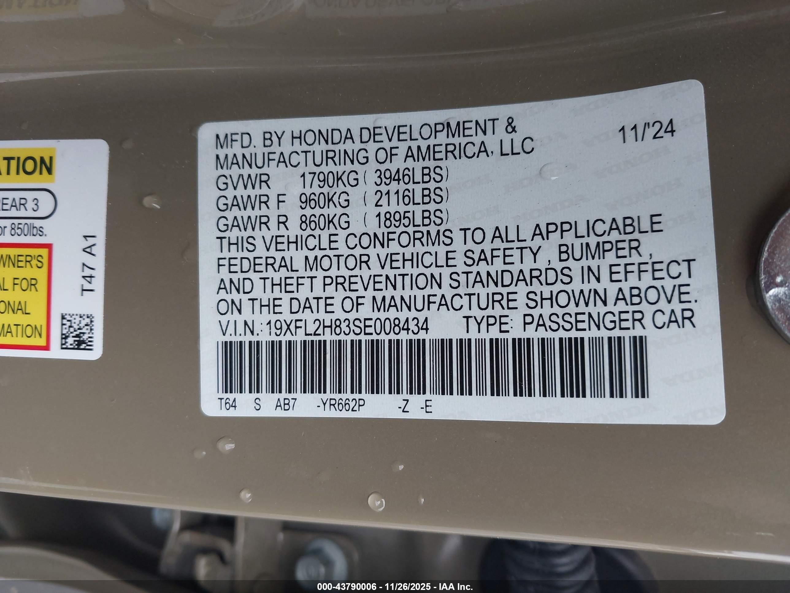 HONDA CIVIC image 9